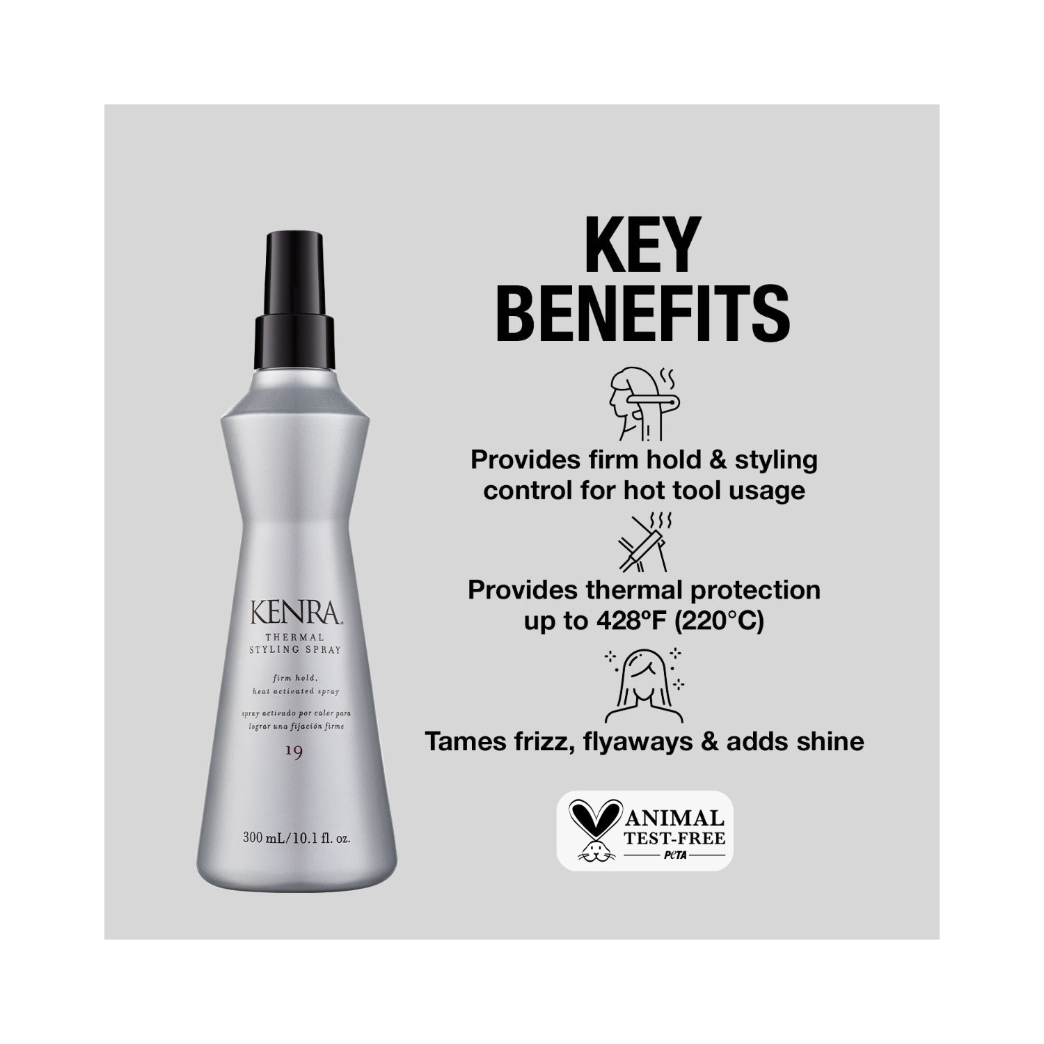 Kenra Thermal Styling Spray 55% 19 10oz