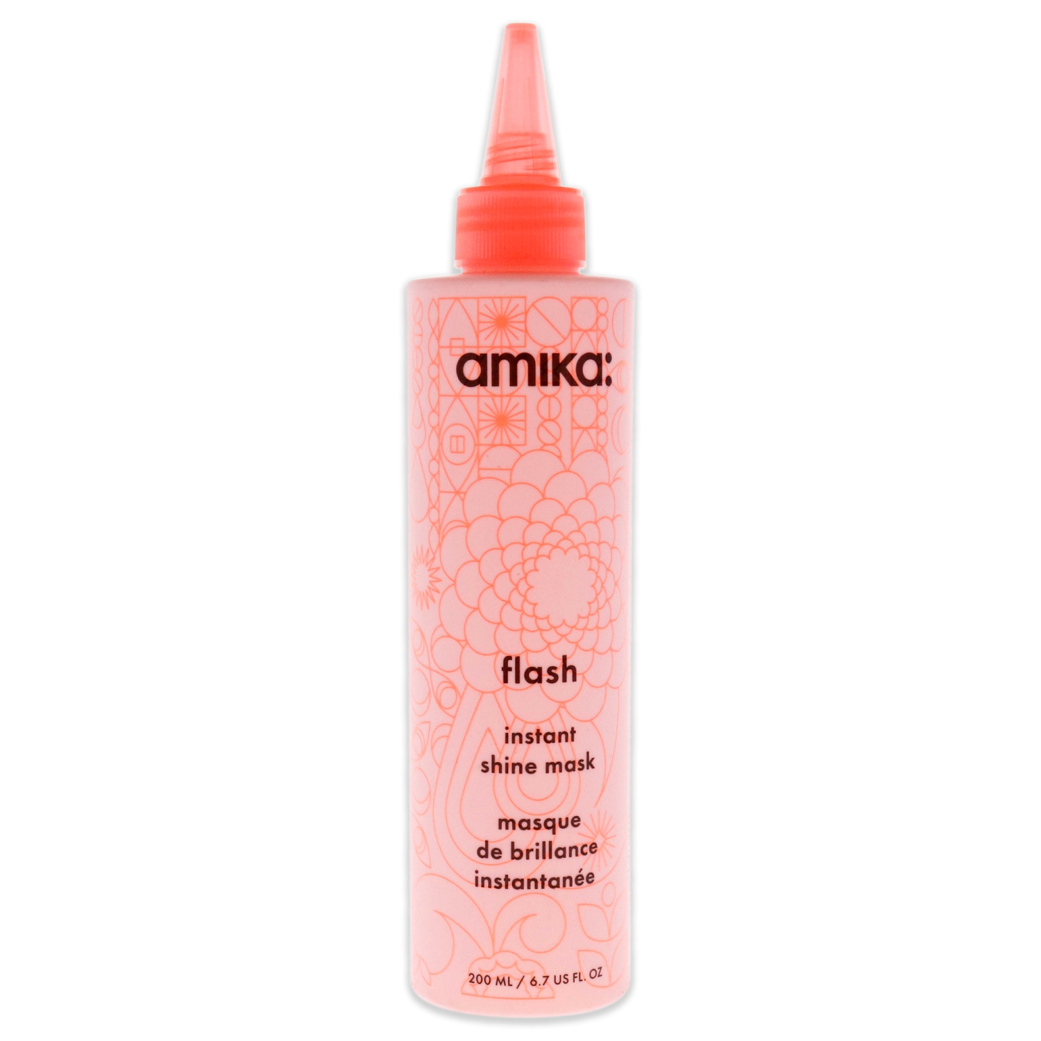 Flash Instant Shine Mask by Amika for Unisex - 6.7 oz Masque