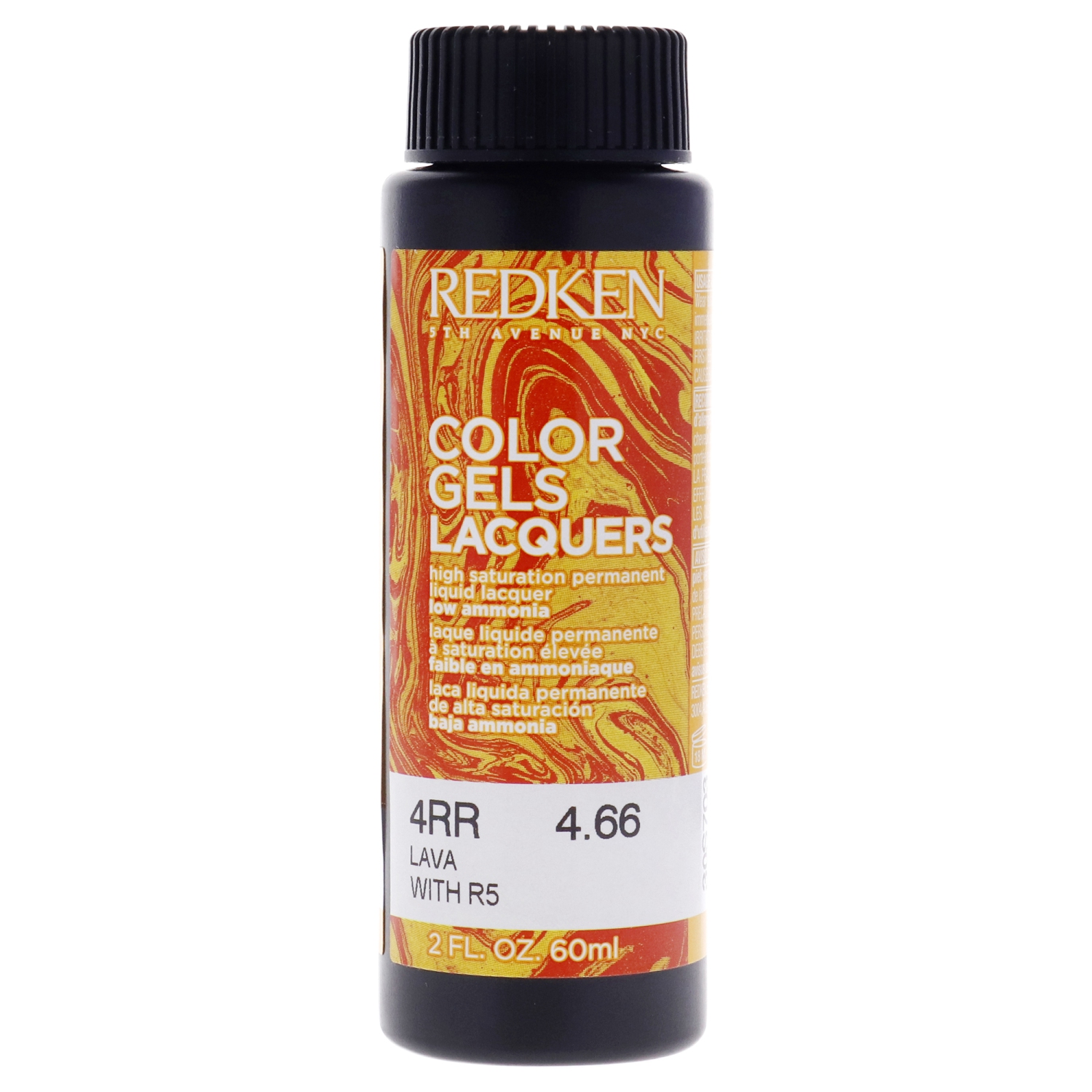 Color Gels Lacquers Haircolor - 4RR Lava by Redken for Unisex - 2 oz Hair Color