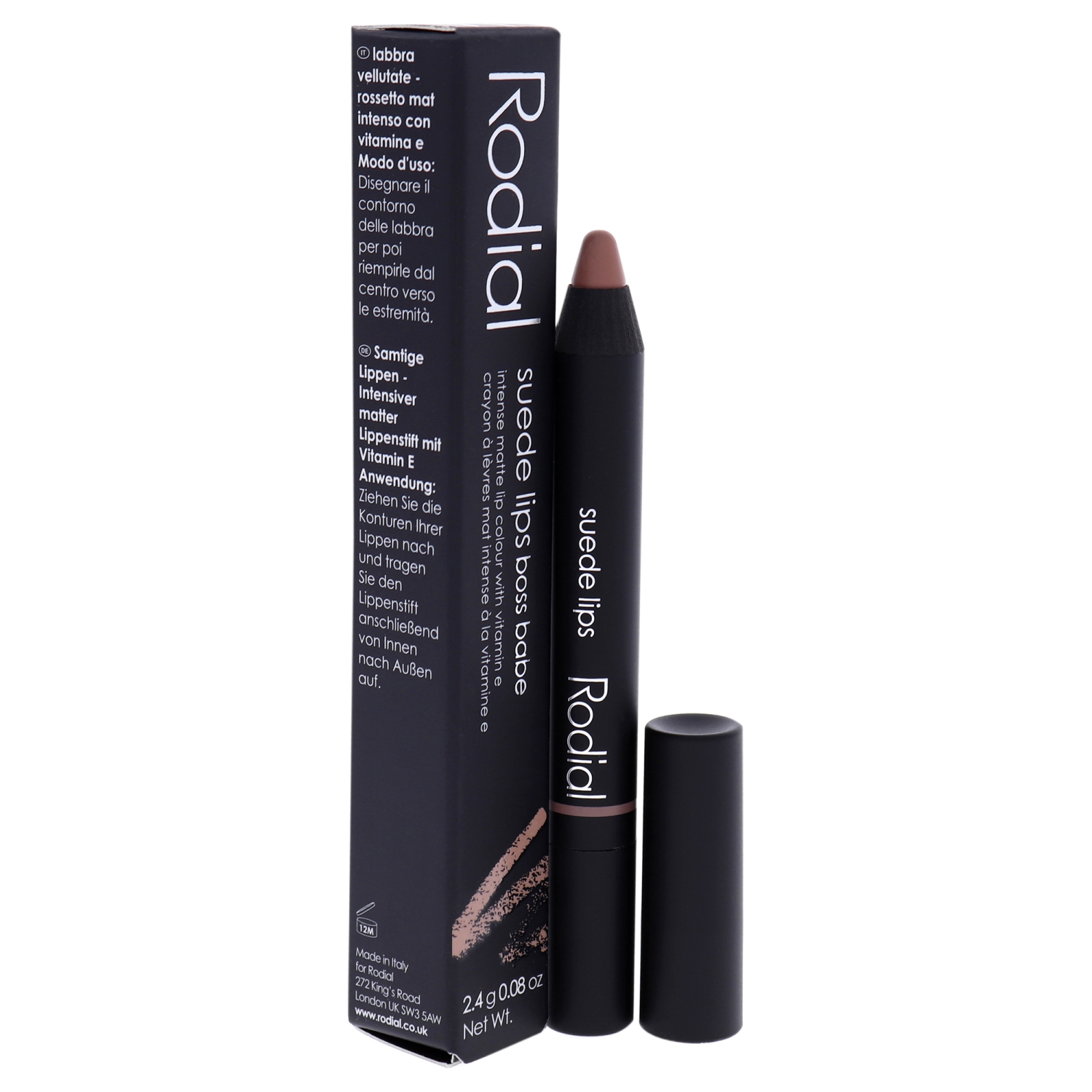 Rouges à lèvres Suede Lips - Boss Babe par Rodial pour Femme- Rouges à lèvres 0,08 oz