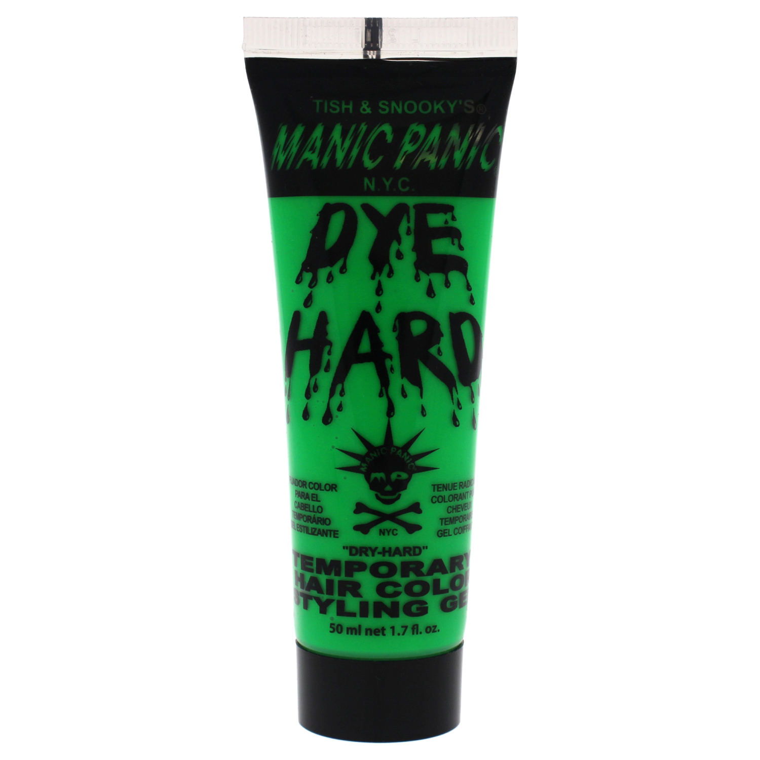 Dye Hard Temporary Hair Color Gel - Electric Lizard by Manic Panic for Unisex - 1.7 oz Gel