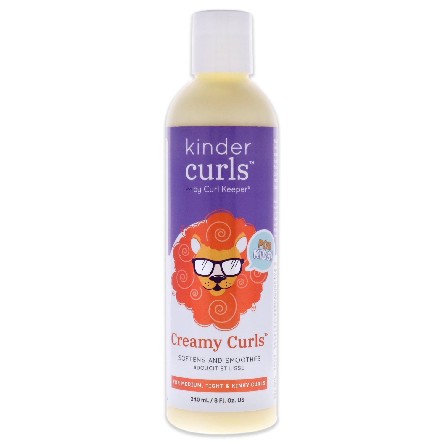 Kinder Curls Creamy Hair Moisturizer by Curl Keeper for Unisex - 8 oz Detangler