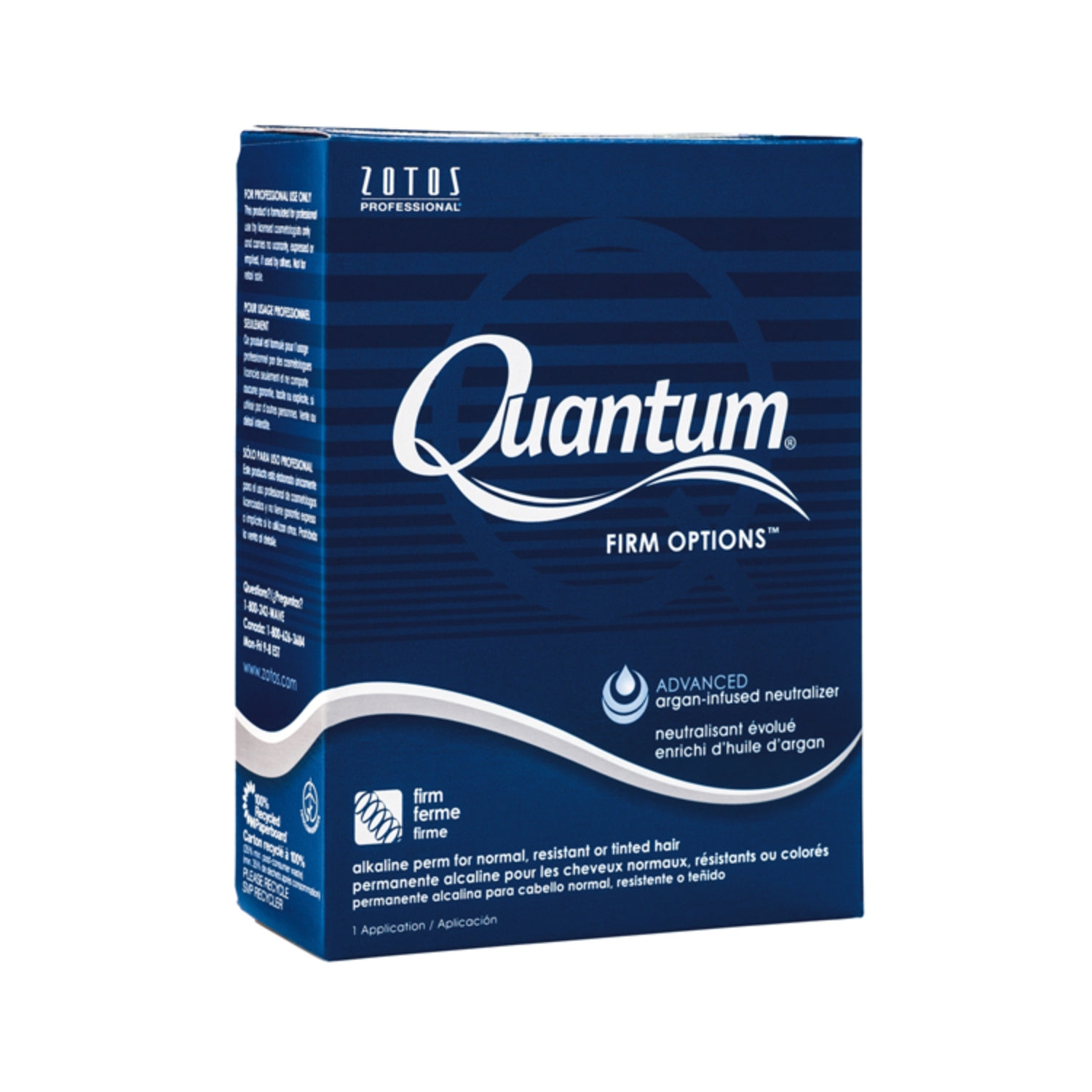 Quantum Firm Options Alkaline Permanent par Zotos pour unisexe - Traitement 1 Application