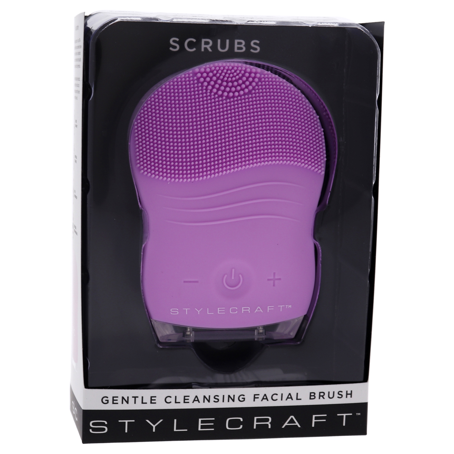 Scrubs Gentle Cleansing Facial Brush - Pink by StyleCraft for Unisex - 1 Pc Brush