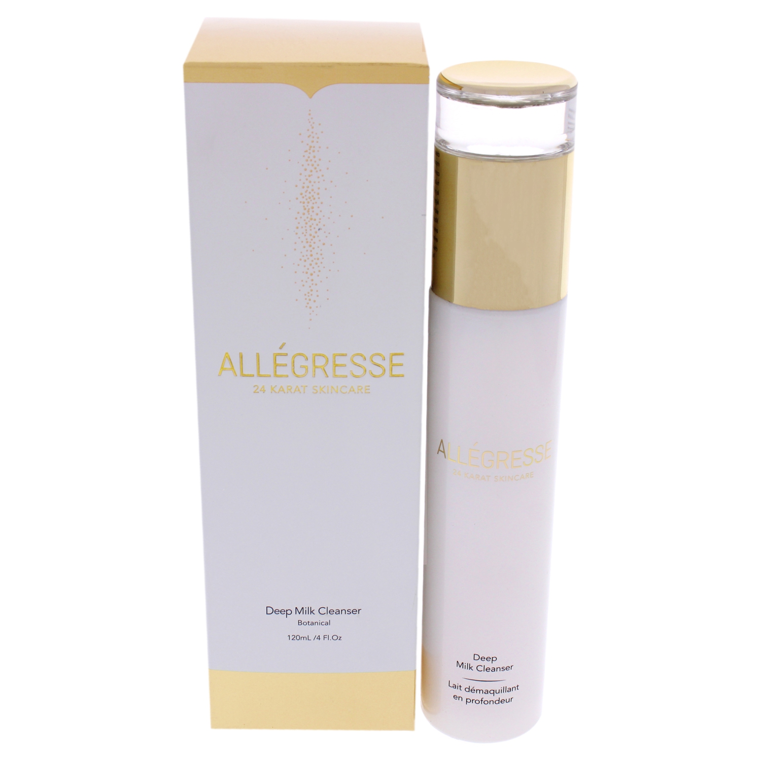 Deep Milk Cleanser by Allegresse 24K for Unisex - 4 oz Cleanser