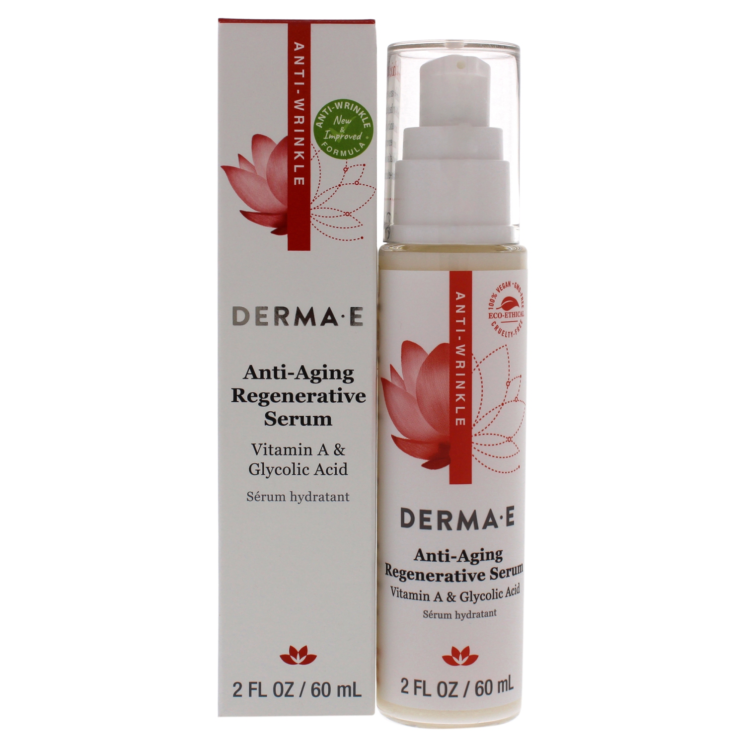 Anti-Aging Regenerative Serum by Derma-E for Unisex - 2 oz Serum