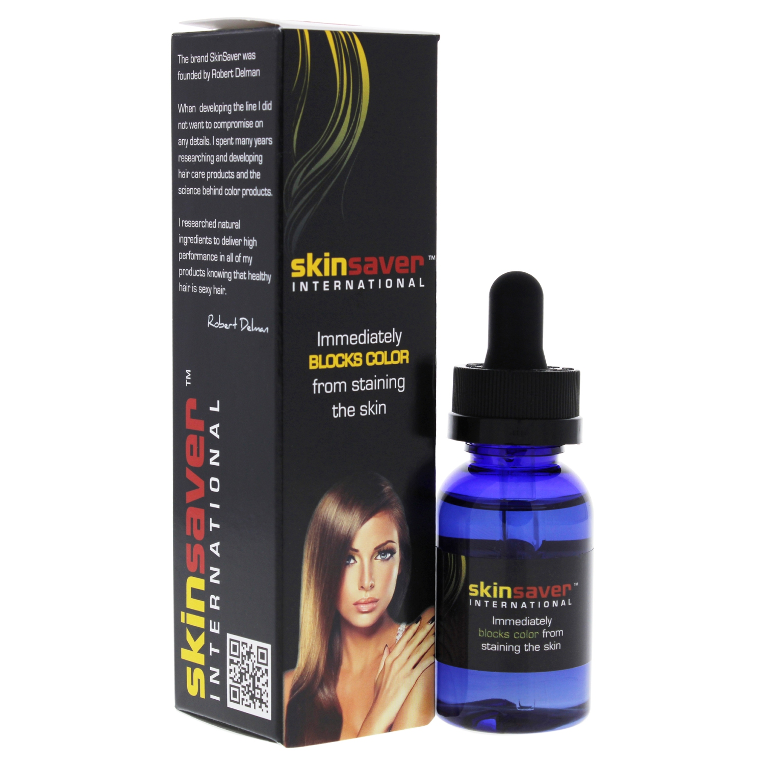 Skinsaver Immediately Blocks Color Oil by Skinsaver for Unisex - 0.8 oz Oil