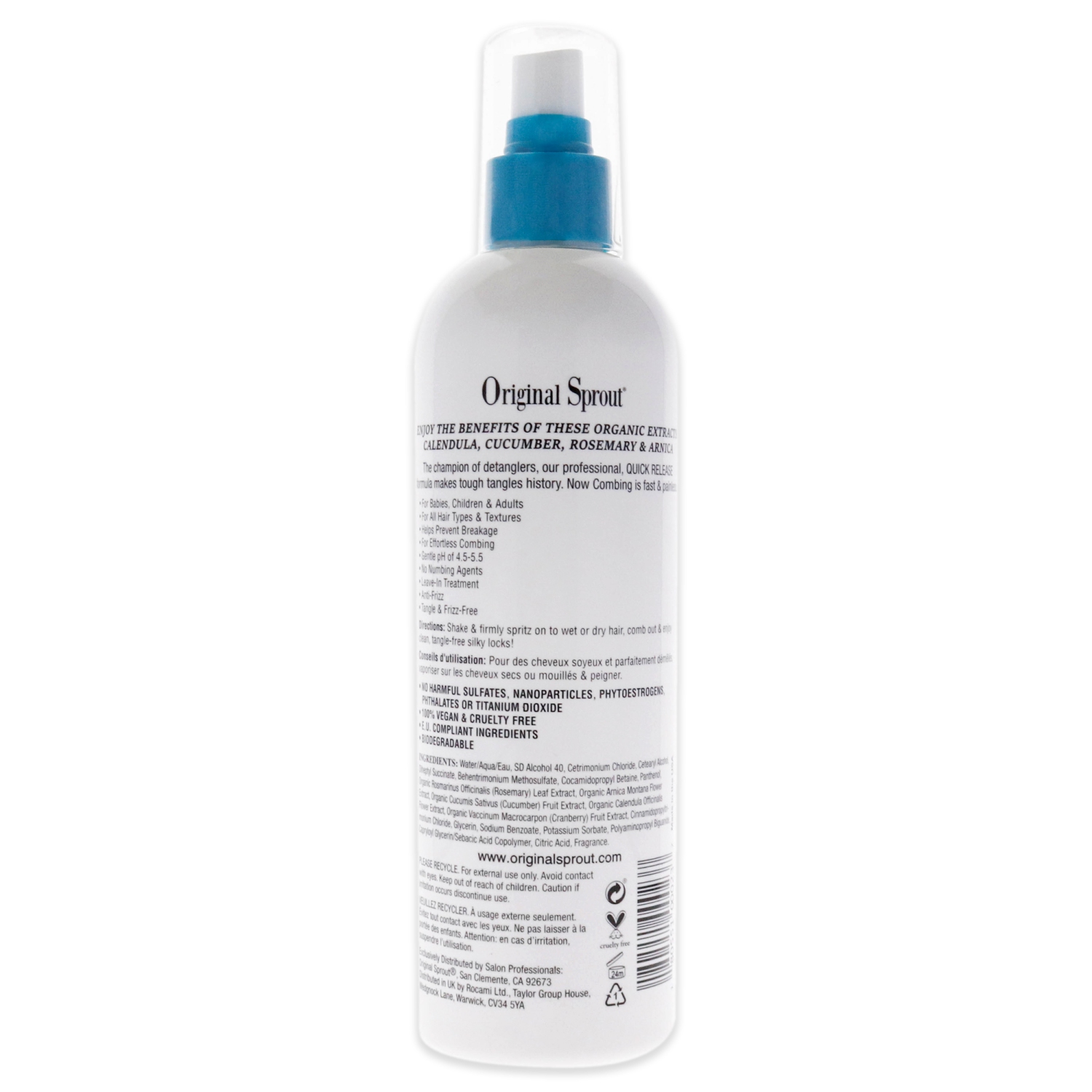Miracle Detangler by Original Sprout for Kids - 12 oz Detangler