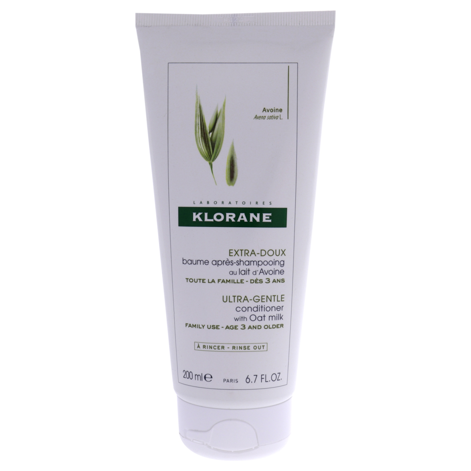 Ultra Gentle Conditioner with Oat Milk by Klorane for Women - 6.7 oz Conditioner