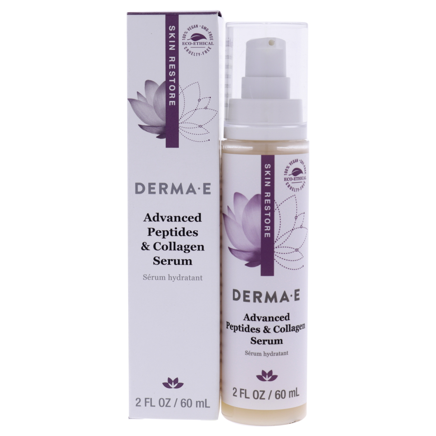 Advanced Peptides And Collagen Serum by Derma-E for Unisex - 2 oz Serum