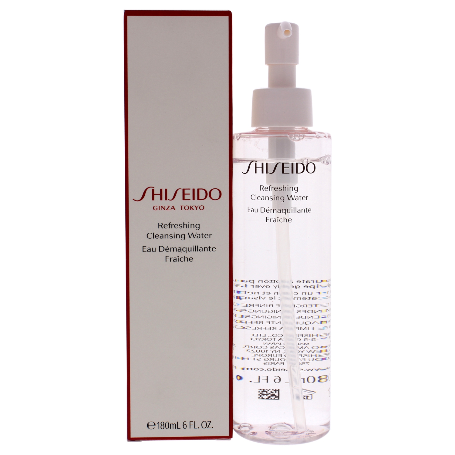 Refreshing Cleansing Water by Shiseido for Women - 6 oz Cleanser