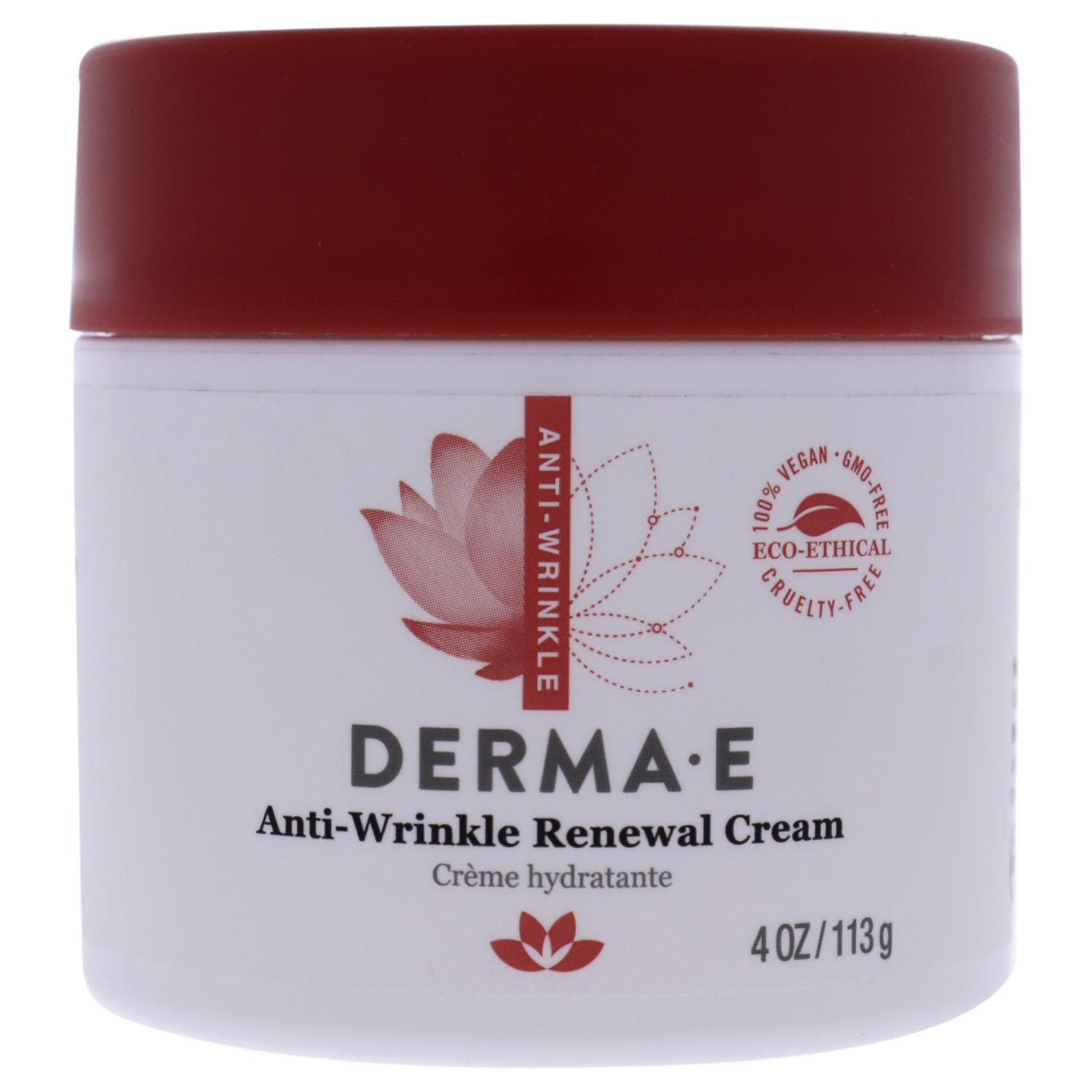 Anti-Wrinkle Renewal Cream by Derma-E for Unisex - 4 oz Cream