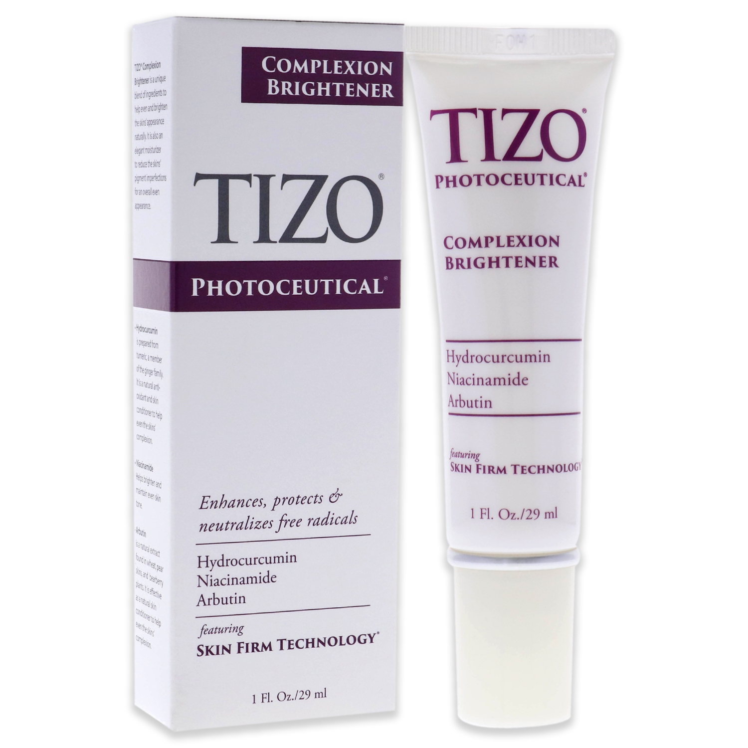 Photoceutical Complexion Brightner by Tizo for Unisex - 1 oz Cream