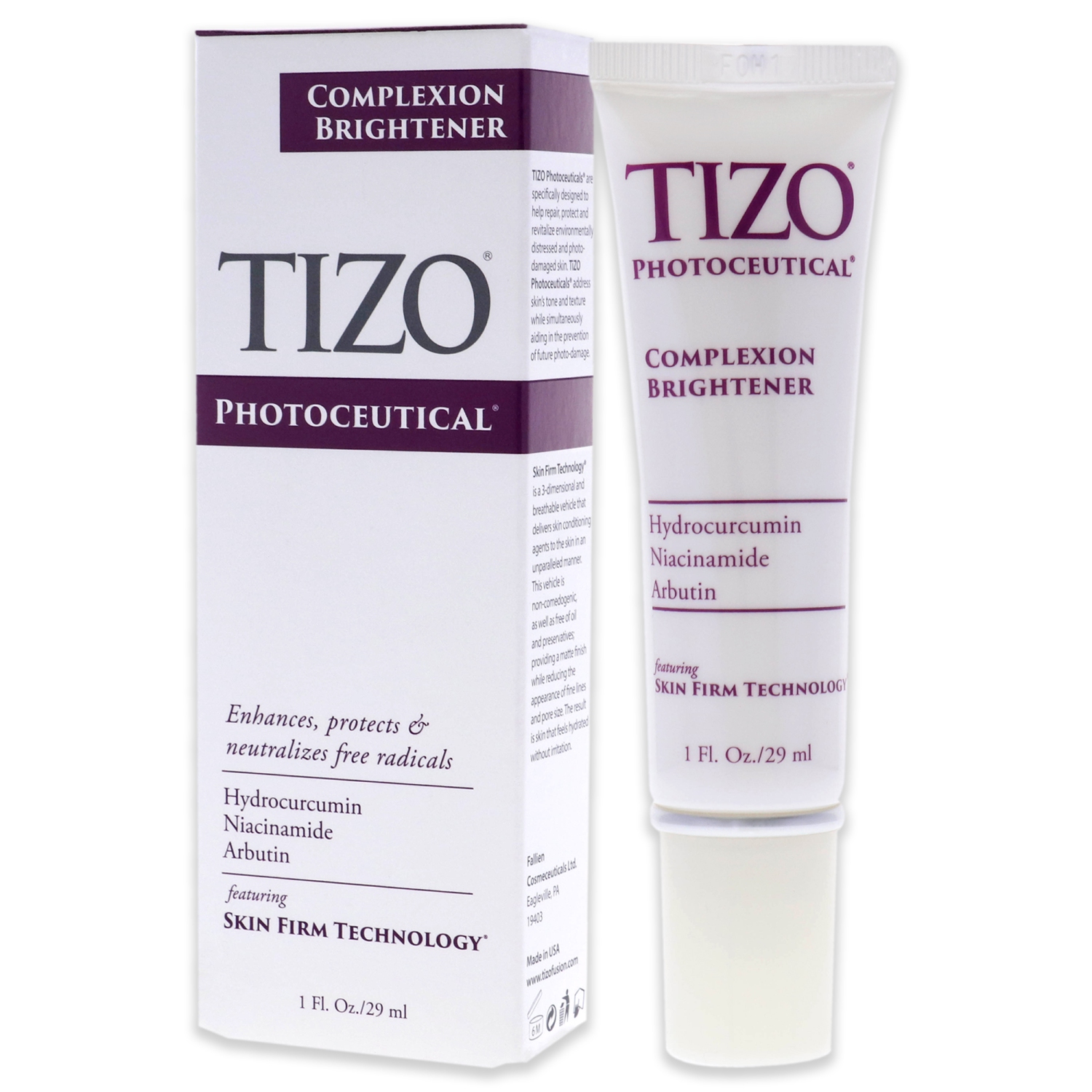 Photoceutical Complexion Brightner by Tizo for Unisex - 1 oz Cream