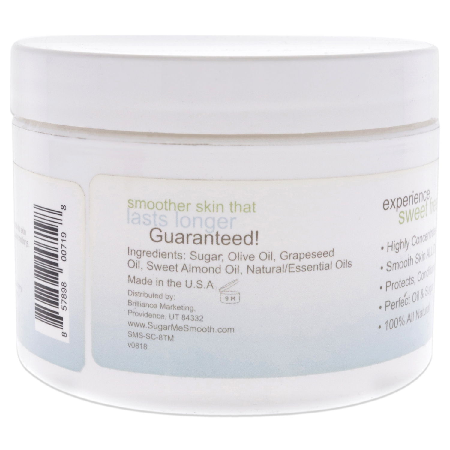 Body Scrub - Tropical Mango by Sugar Me Smooth for Unisex - 8.9 oz Scrub