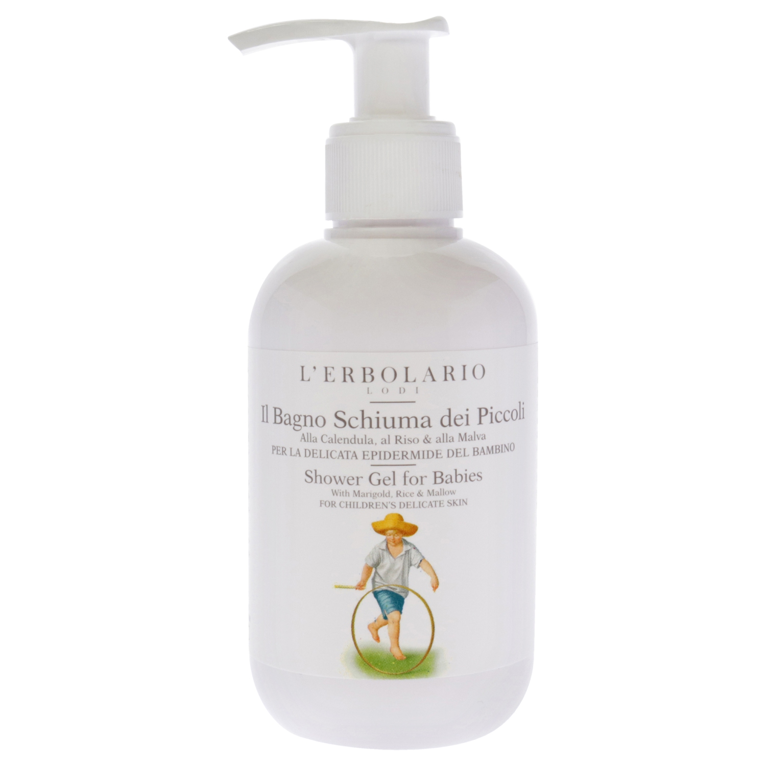 Shower Gel for Babies by LErbolario for Kids - 6.7 oz Shower Gel