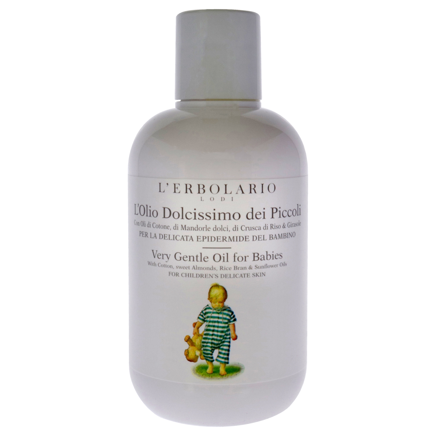 Very Gentle Oil for Babies by LErbolario for Kids - 6.7 oz Oil