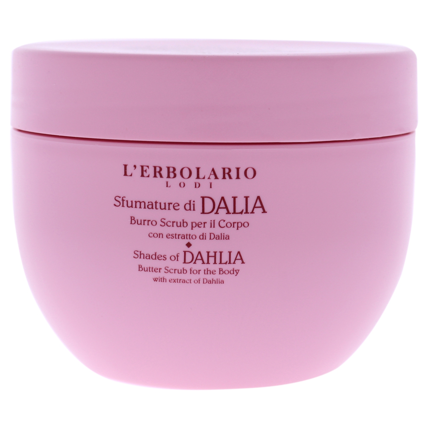 Shades of Dahlia Butter Scrub by LErbolario for Unisex - 5.07 oz Scrub