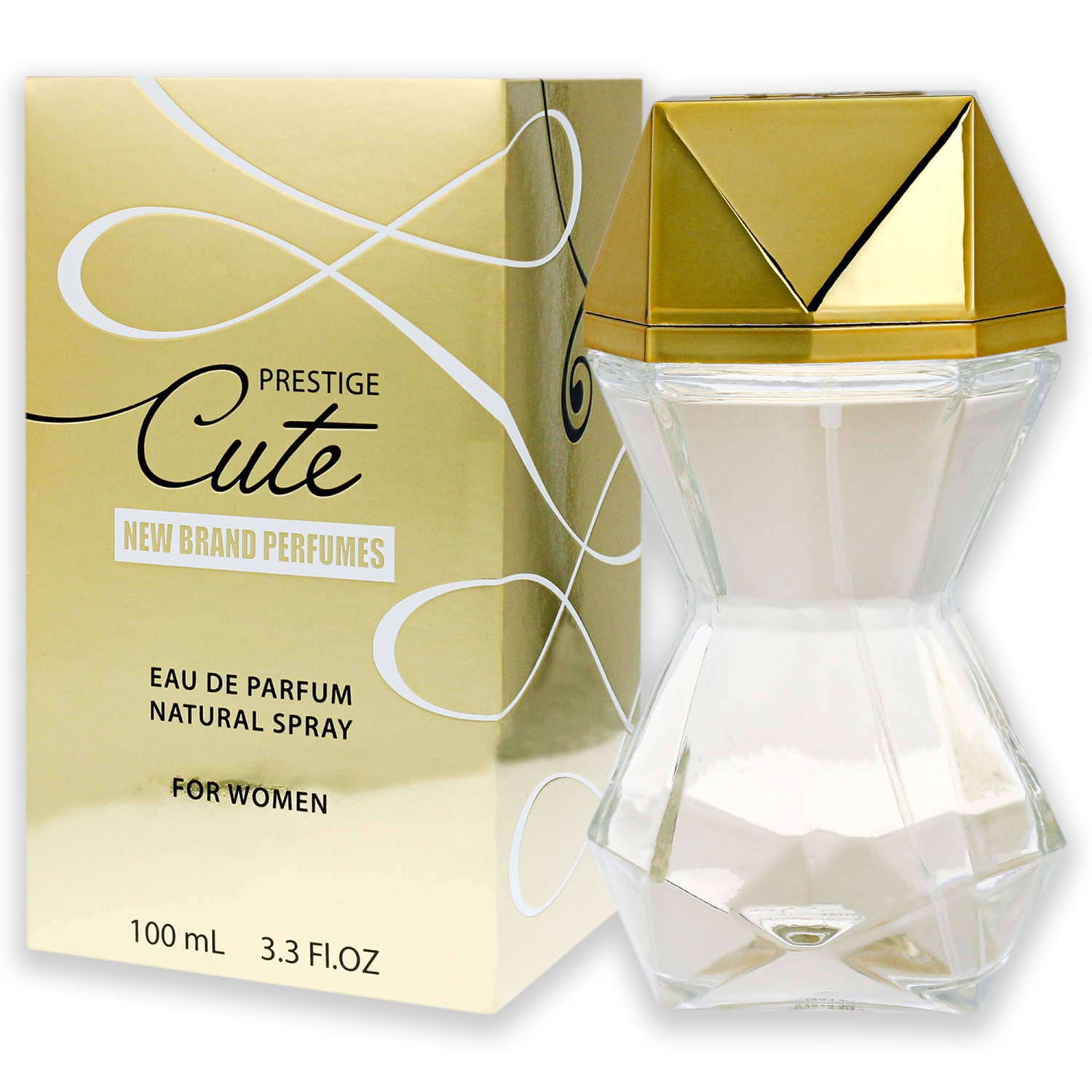 Cute by New Brand for Women - 3.3 oz EDP Spray