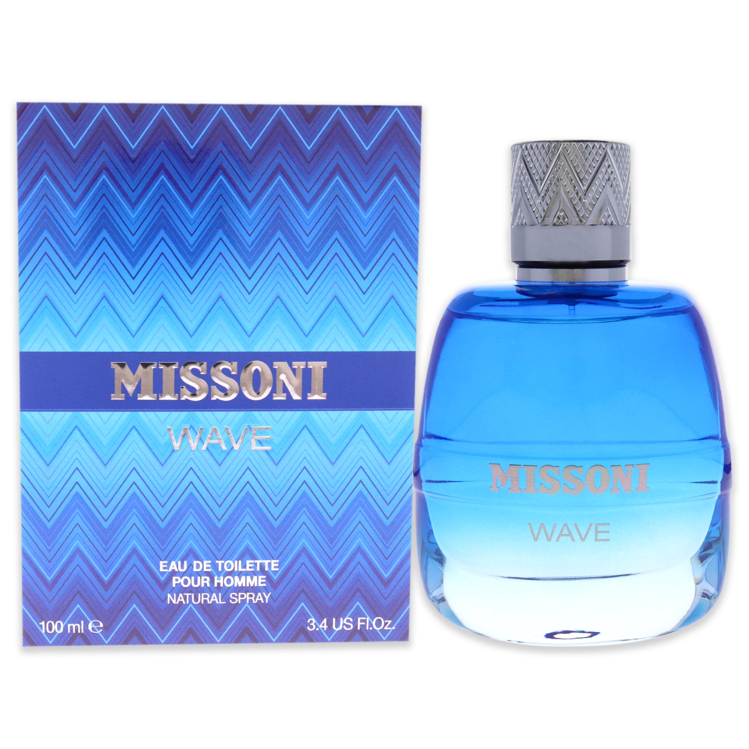 Missoni Wave par Missoni pour homme - Spray EDT 3,4 oz