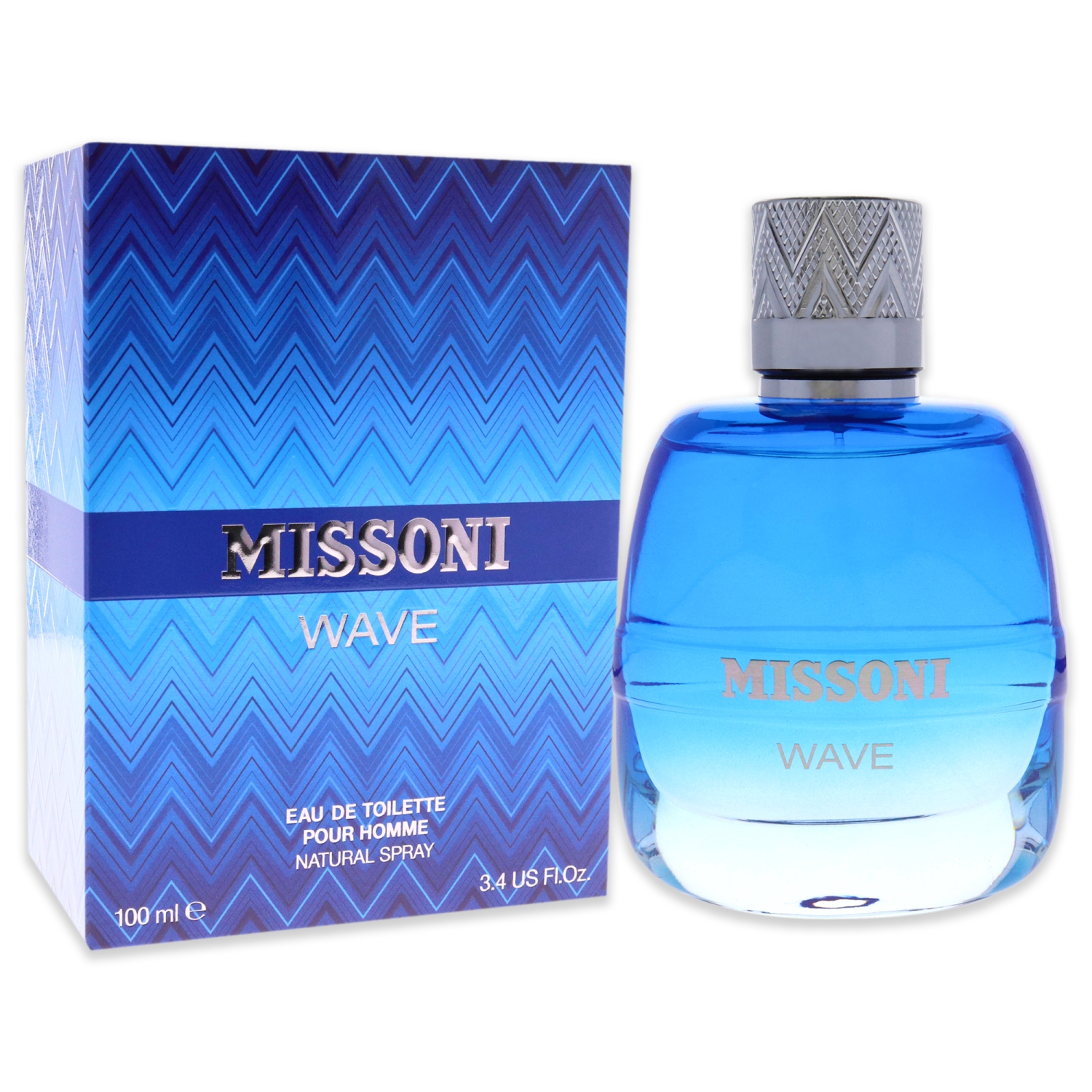 Missoni Wave par Missoni pour homme - Spray EDT 3,4 oz