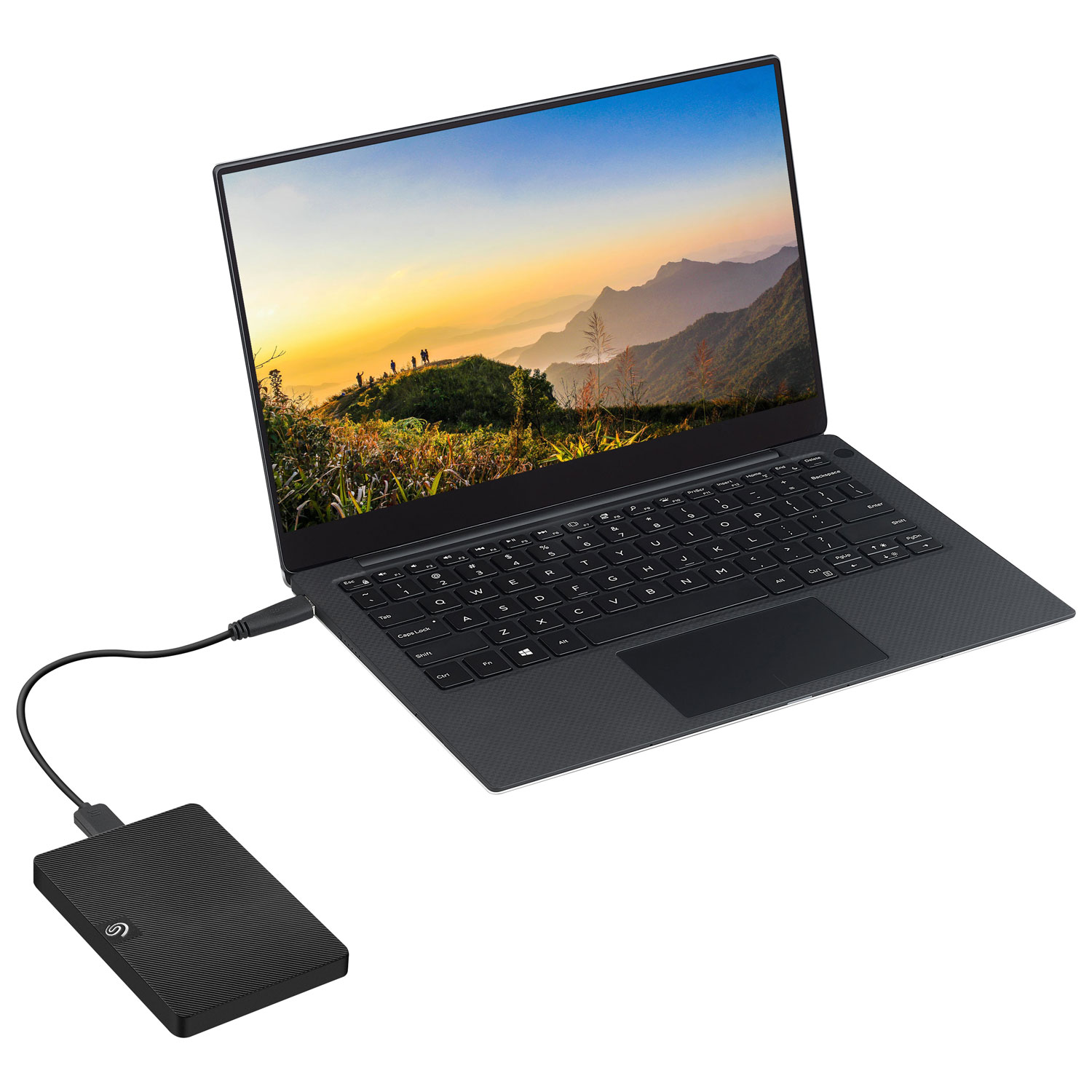 Disque dur externe portatif USB 3.0 Expansion de 2 To de Seagate - Noir