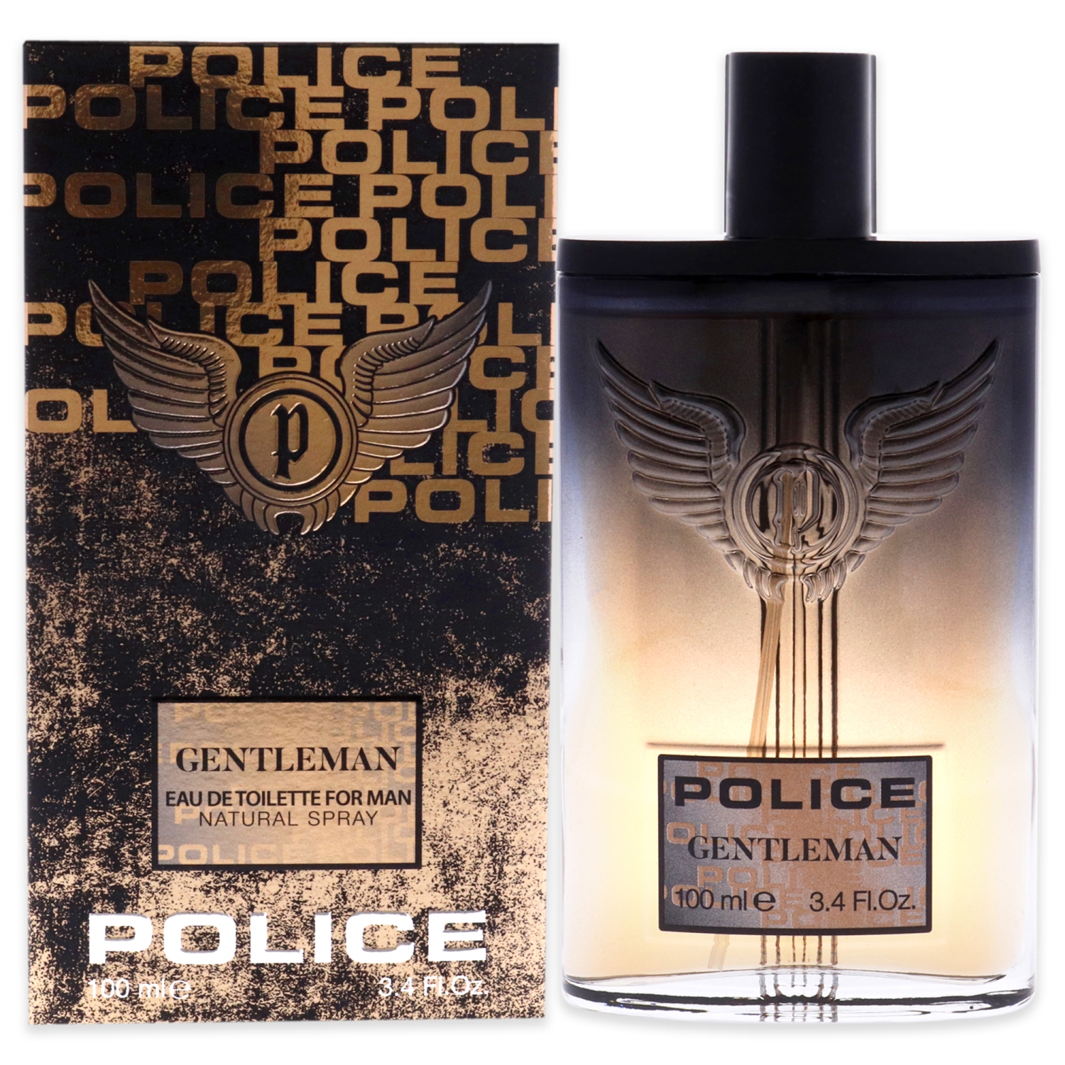 Police Gentleman par Police pour Homme - Vaporisateur EDT 3,4 oz