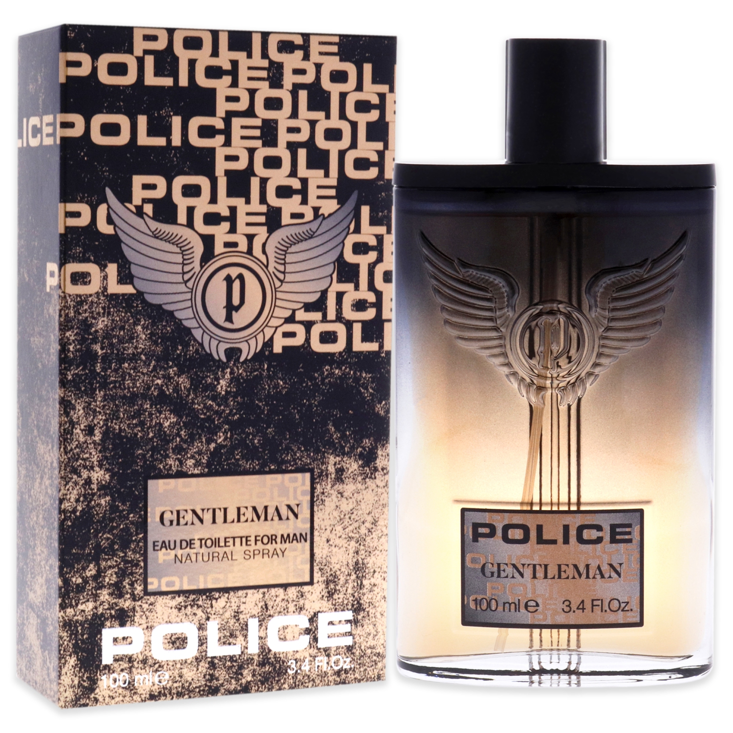 Police Gentleman par Police pour Homme - Vaporisateur EDT 3,4 oz