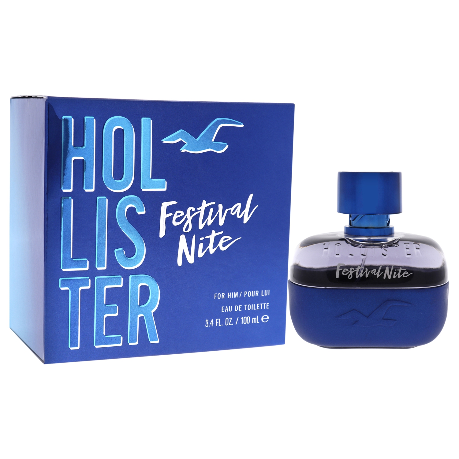 Festival Nite by Hollister for Men - 3.4 oz EDT Spray