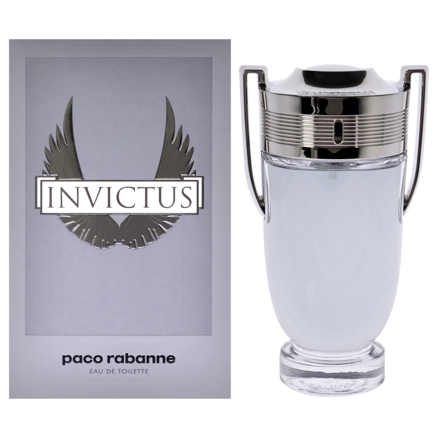 Invictus by Paco Rabanne for Men - 6.8 oz EDT Spray