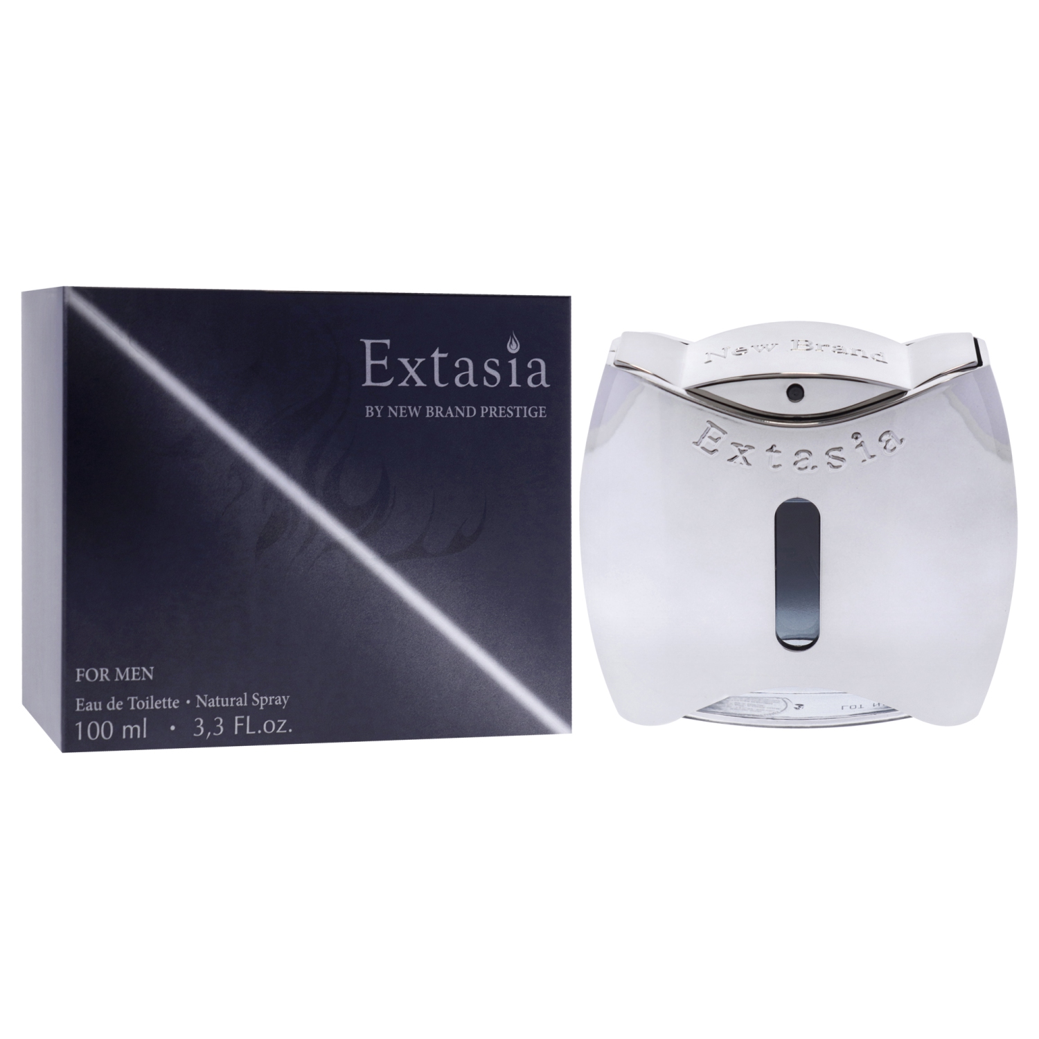 Extasia by New Brand for Men - 3.3 oz EDT Spray