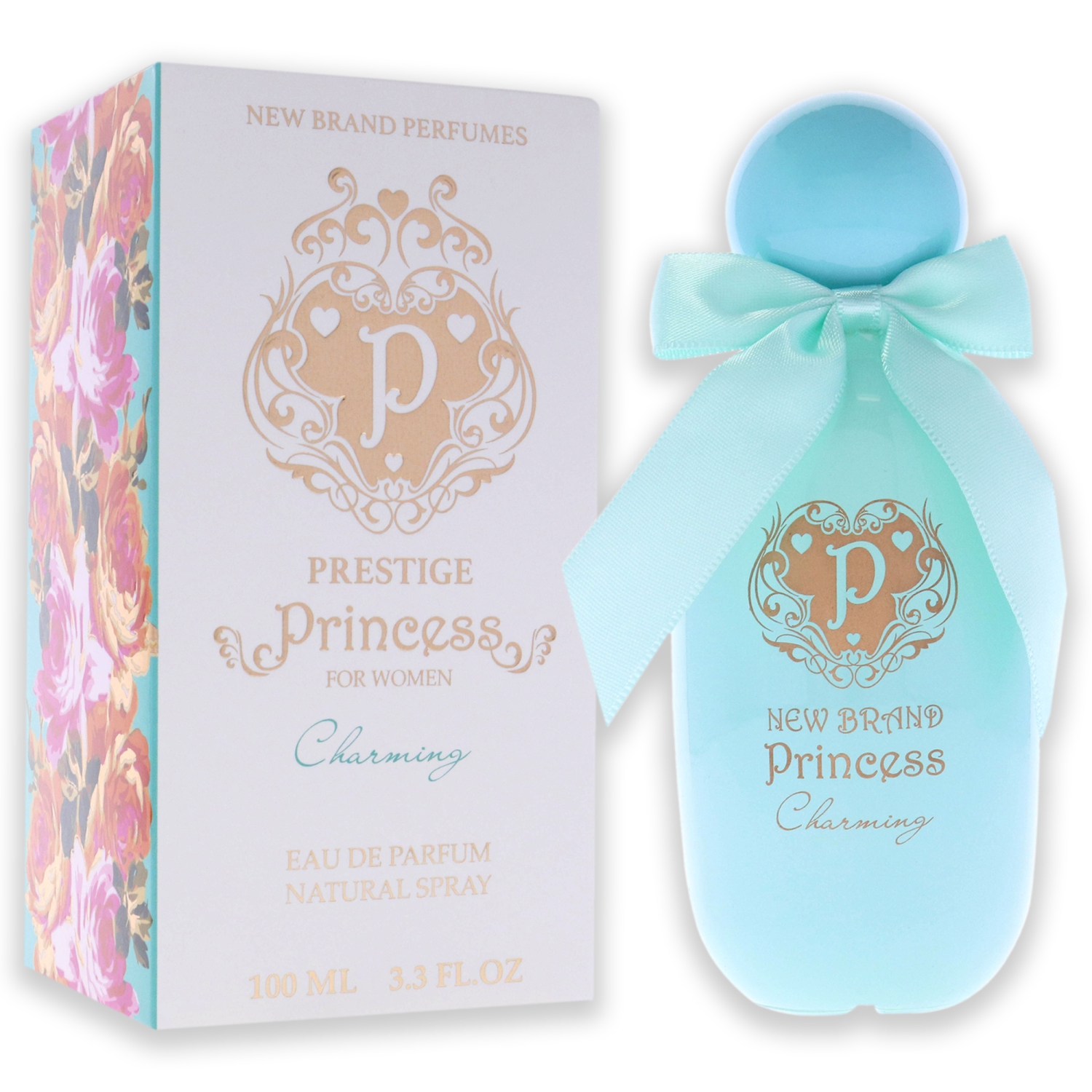 Prestige Princess Chaming by New Brand for Women - 3.3 oz EDP Spray