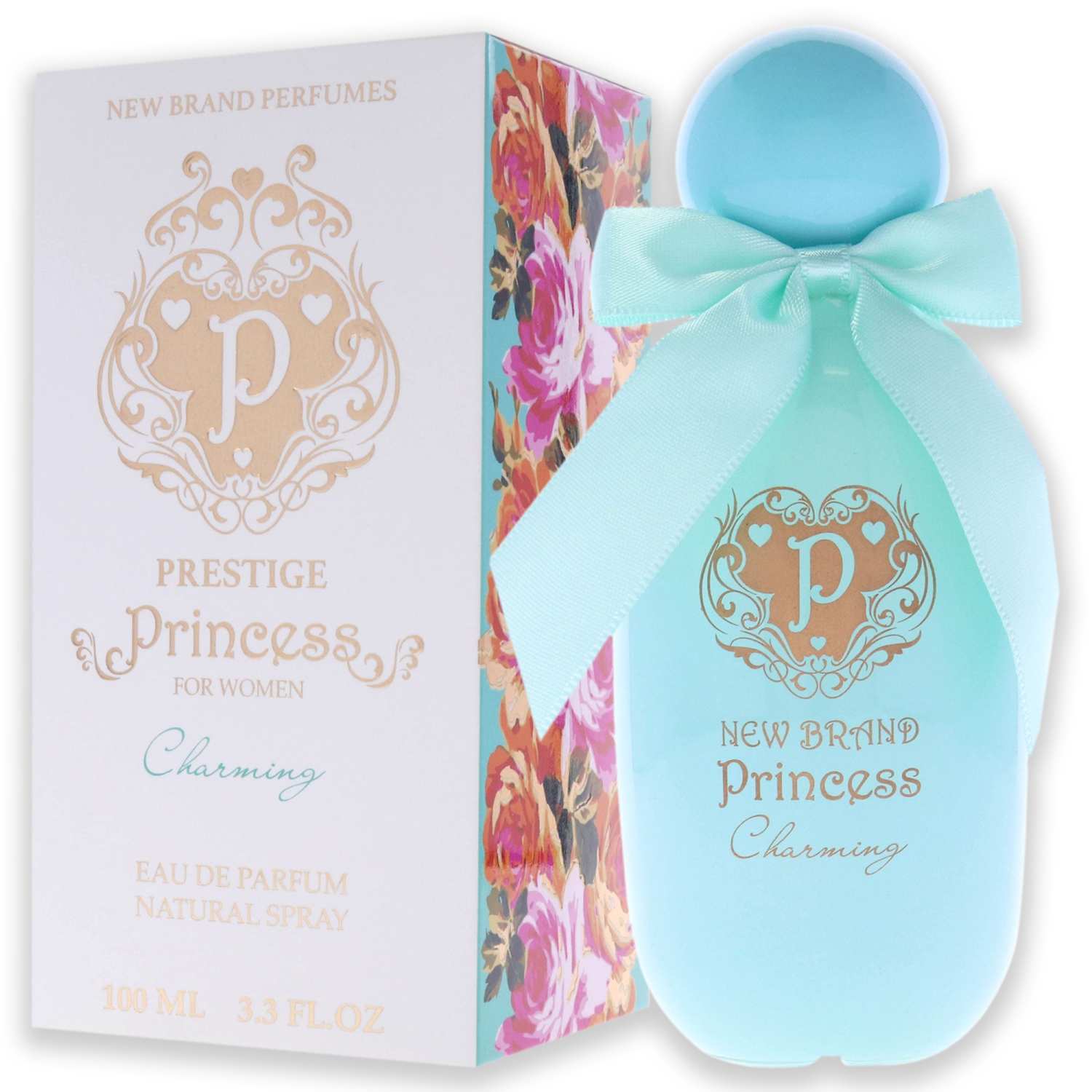 Prestige Princess Chaming by New Brand for Women - 3.3 oz EDP Spray