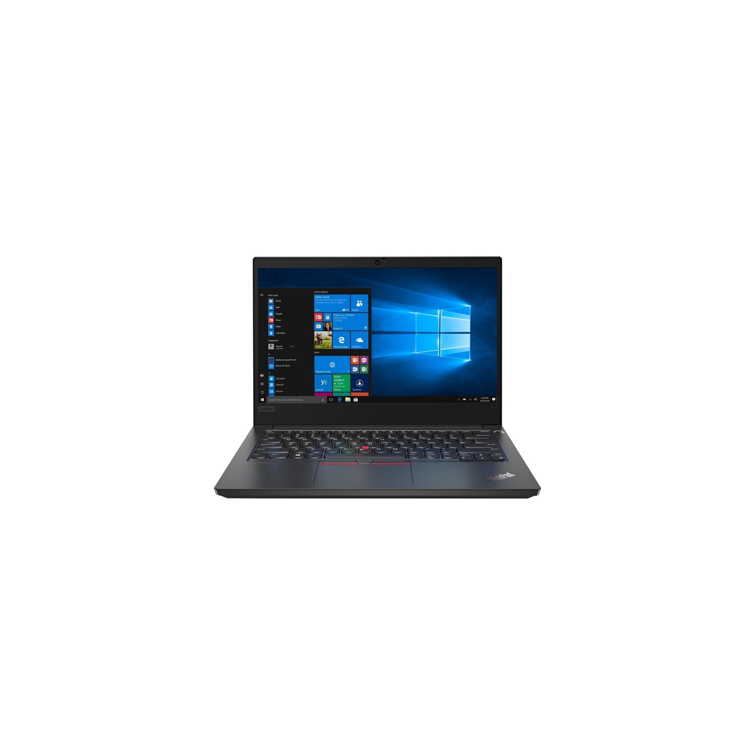 Lenovo ThinkPad E14 14" Business Laptop-Black(Intel Core i3 1115G4/256 GB SSD/8 GB RAM/Windows 10)-(20TA004NUS)