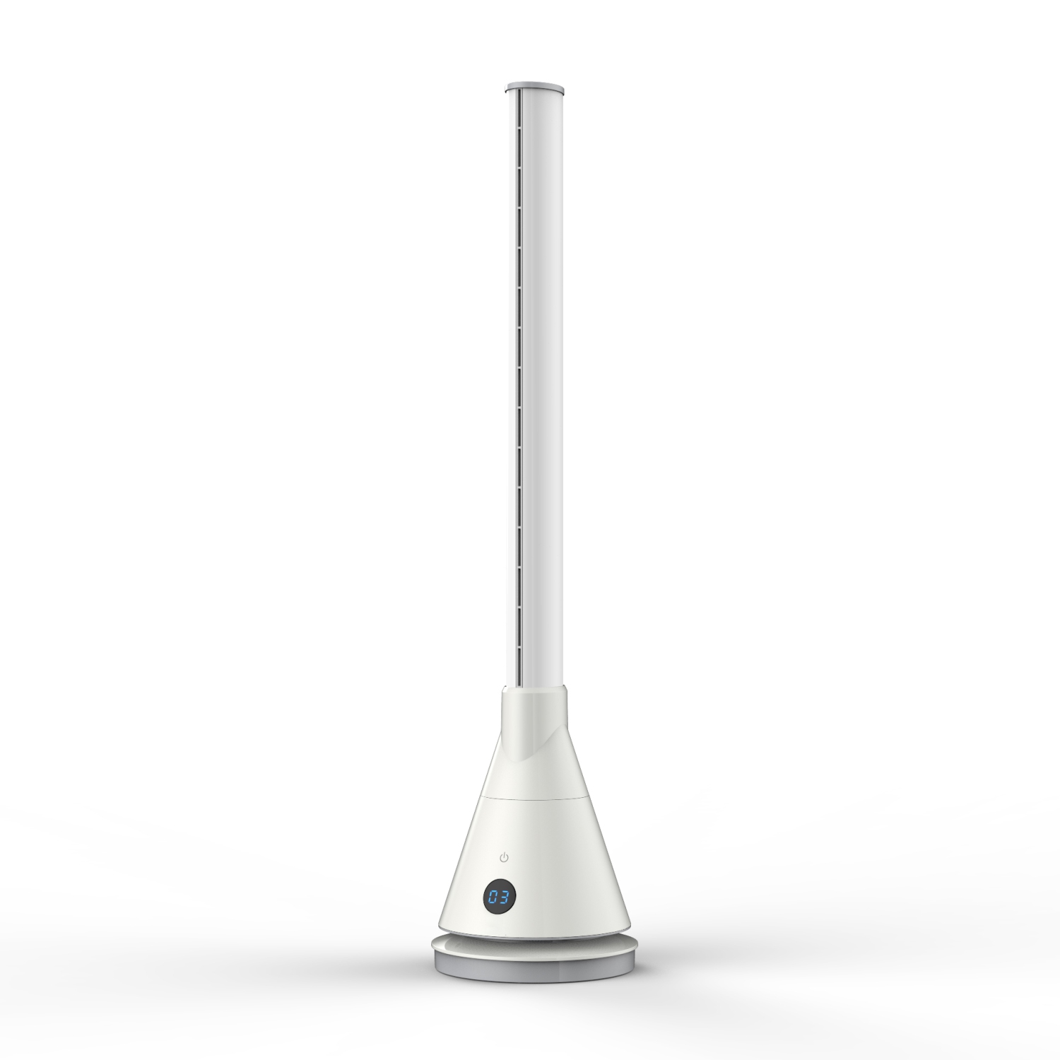 JS DUO 2.0 - Ventilateur tour sans pale en céramique - CHAUFFAGE + CLIMATISATION Ventilateur tour - Conçu pour les espaces moyens à grands.