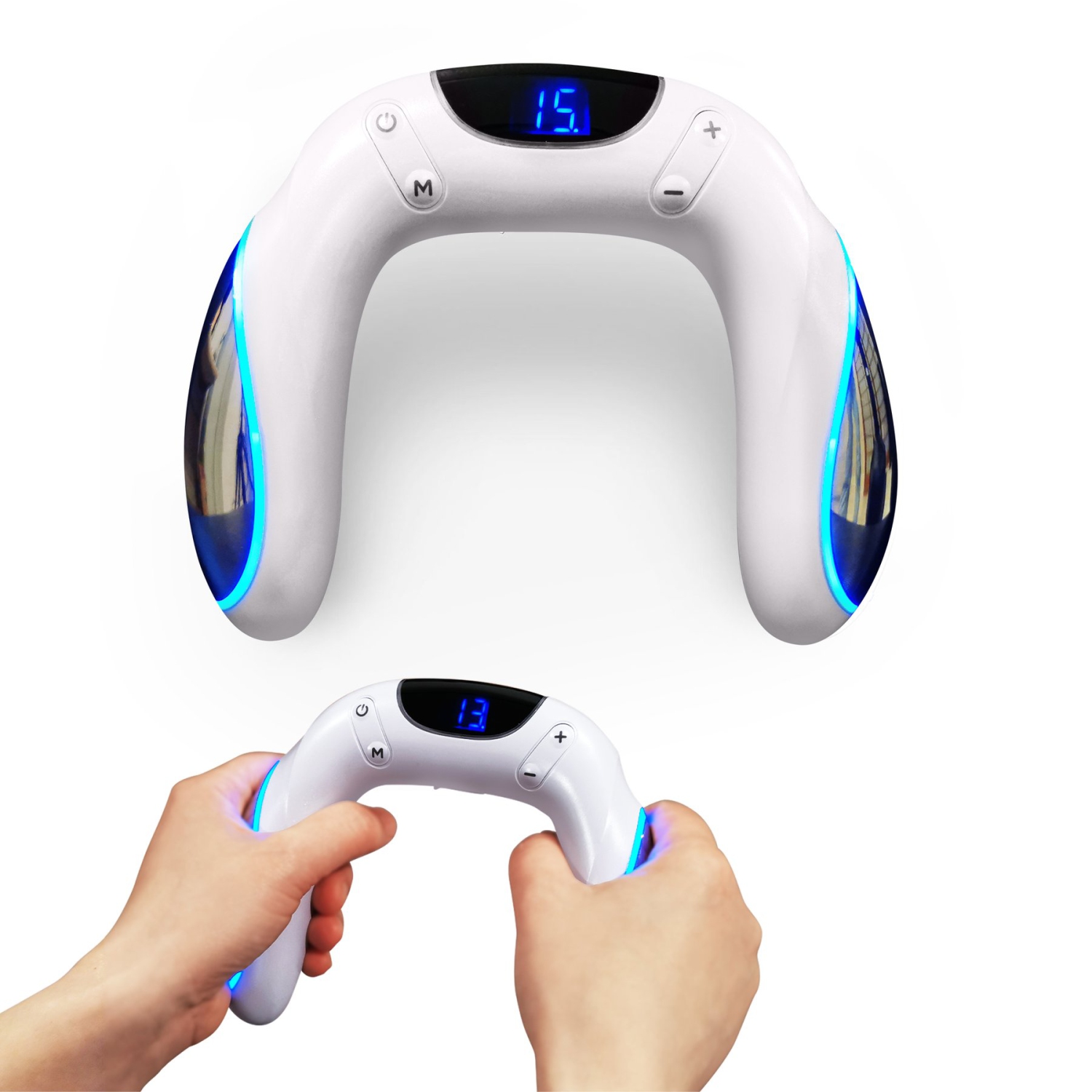 LOOKEE® Arm Workout EMS Exerciser, Electric Muscle Stimulator Trainer Machine for Arms and Hands.