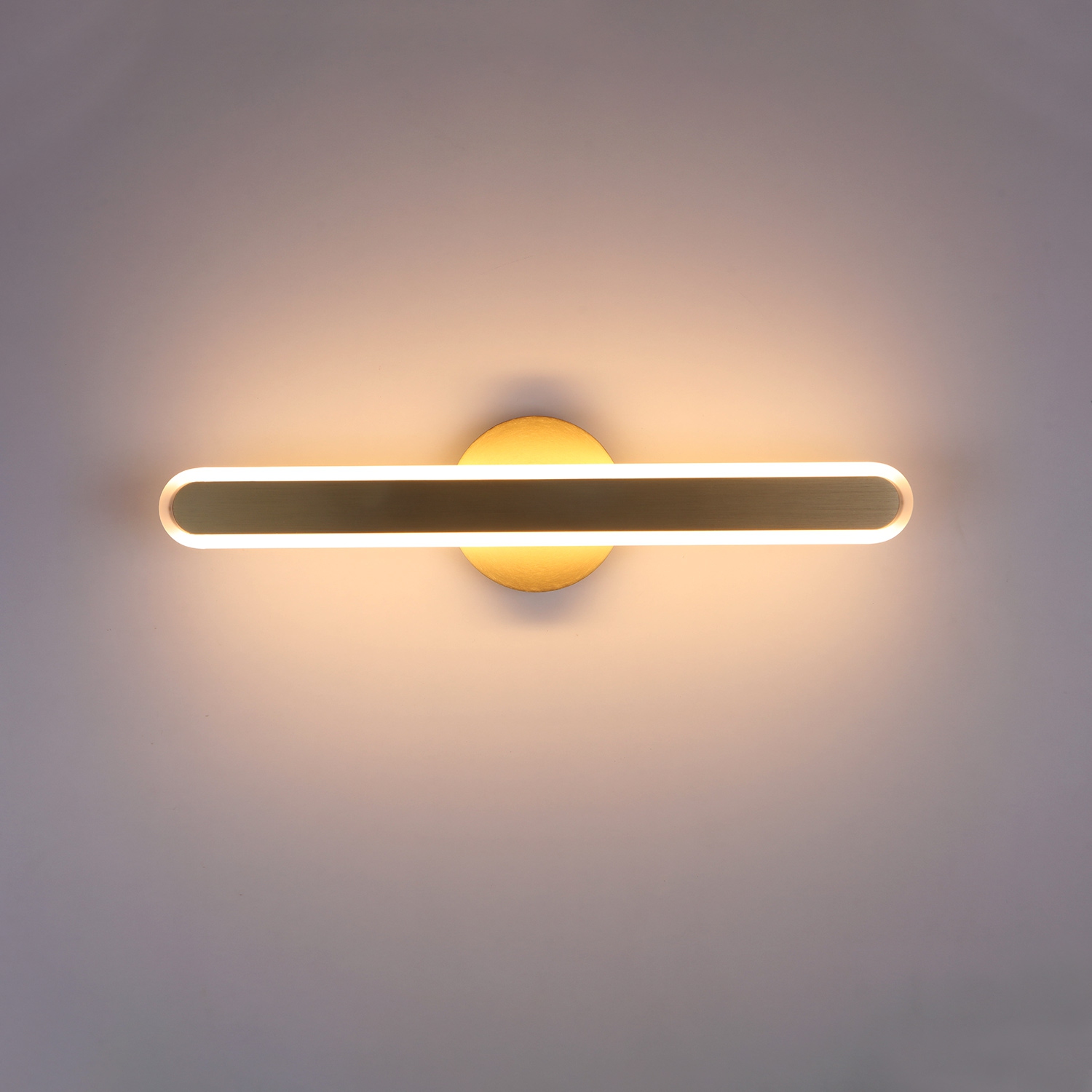 Tubicen LED Dimmable Linear Vanity Light, 21.6"L Modern Bathroom Light Fixture, 360° Angle Lighting Bath Vanity Bar Light, 10W Wall Sconce Lighting