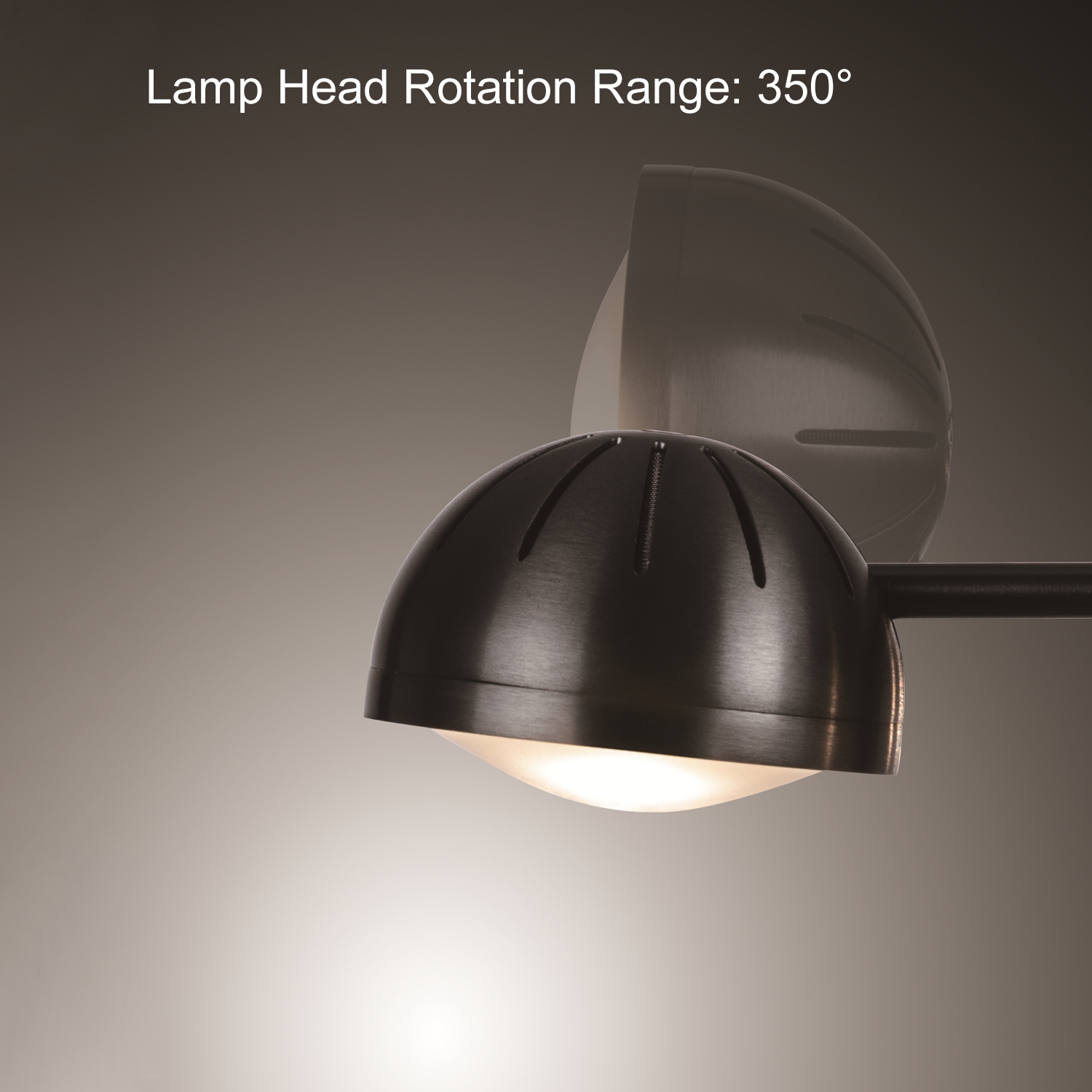 Applique murale ajustable Tubicen, lampe murale à DEL intégrée à intensité réglable de 8 W, applique murale d'intérieur moderne réglable Angel,