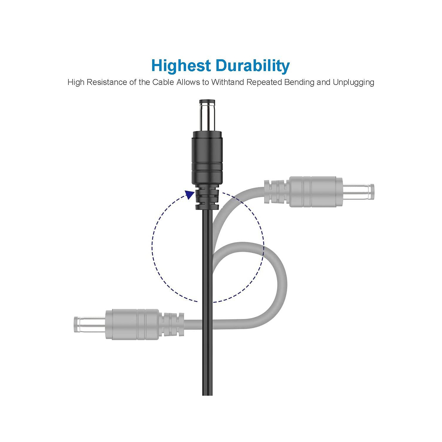 ISTAR DC Power Extension Cable 5 Meters, For Electronics Appliances & Cameras