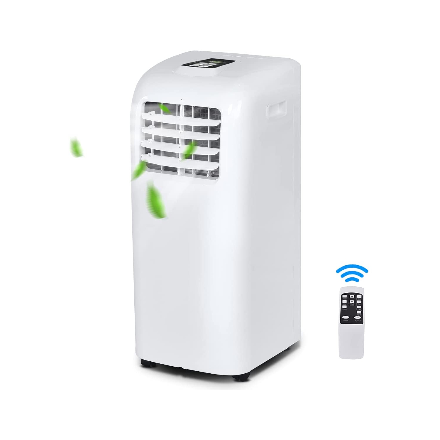 Gymax Portable Air Conditioner Cooling Fan Dehumidifier 8000BTU w/ Remote Control