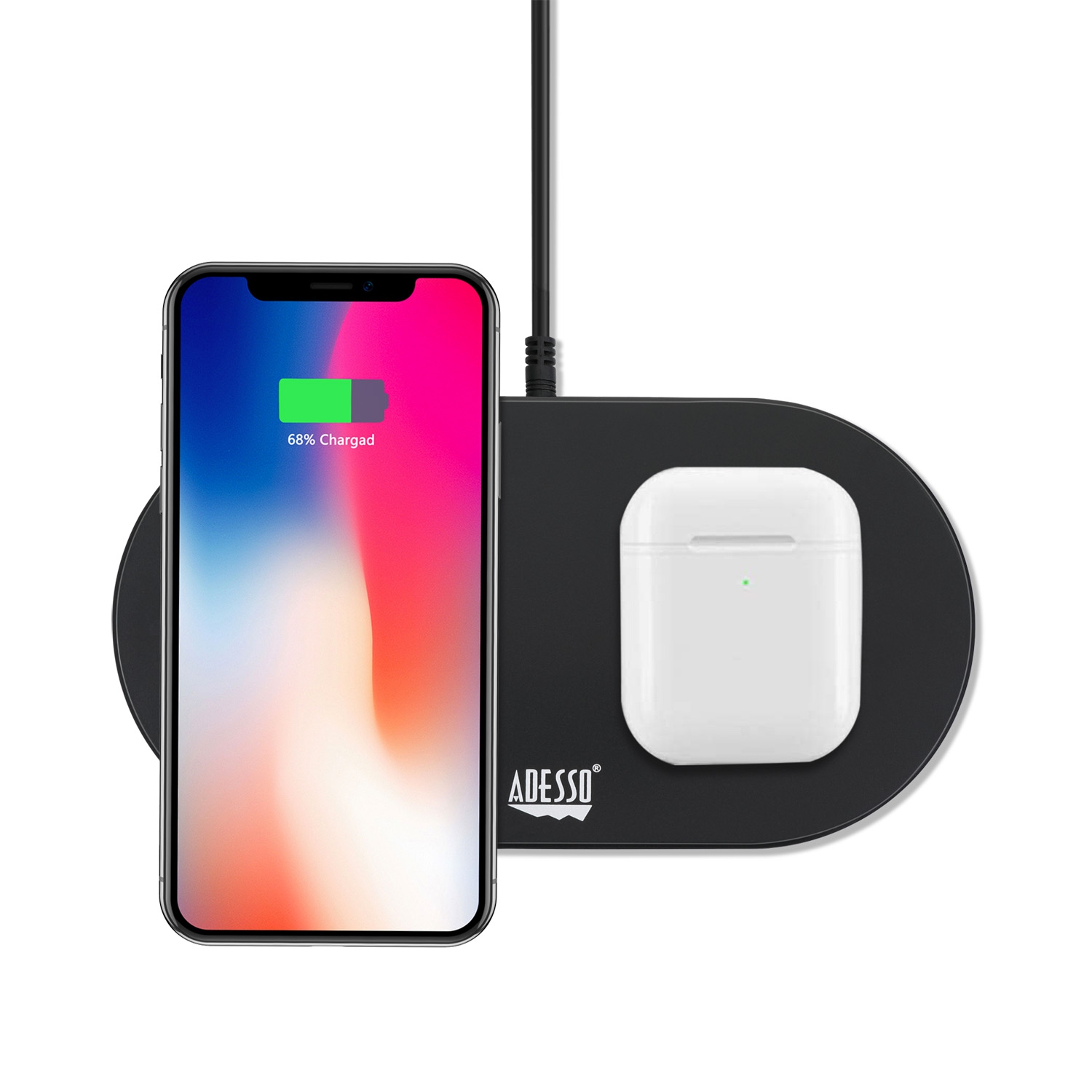 Adesso – Tapis de chargement rapide sans fil