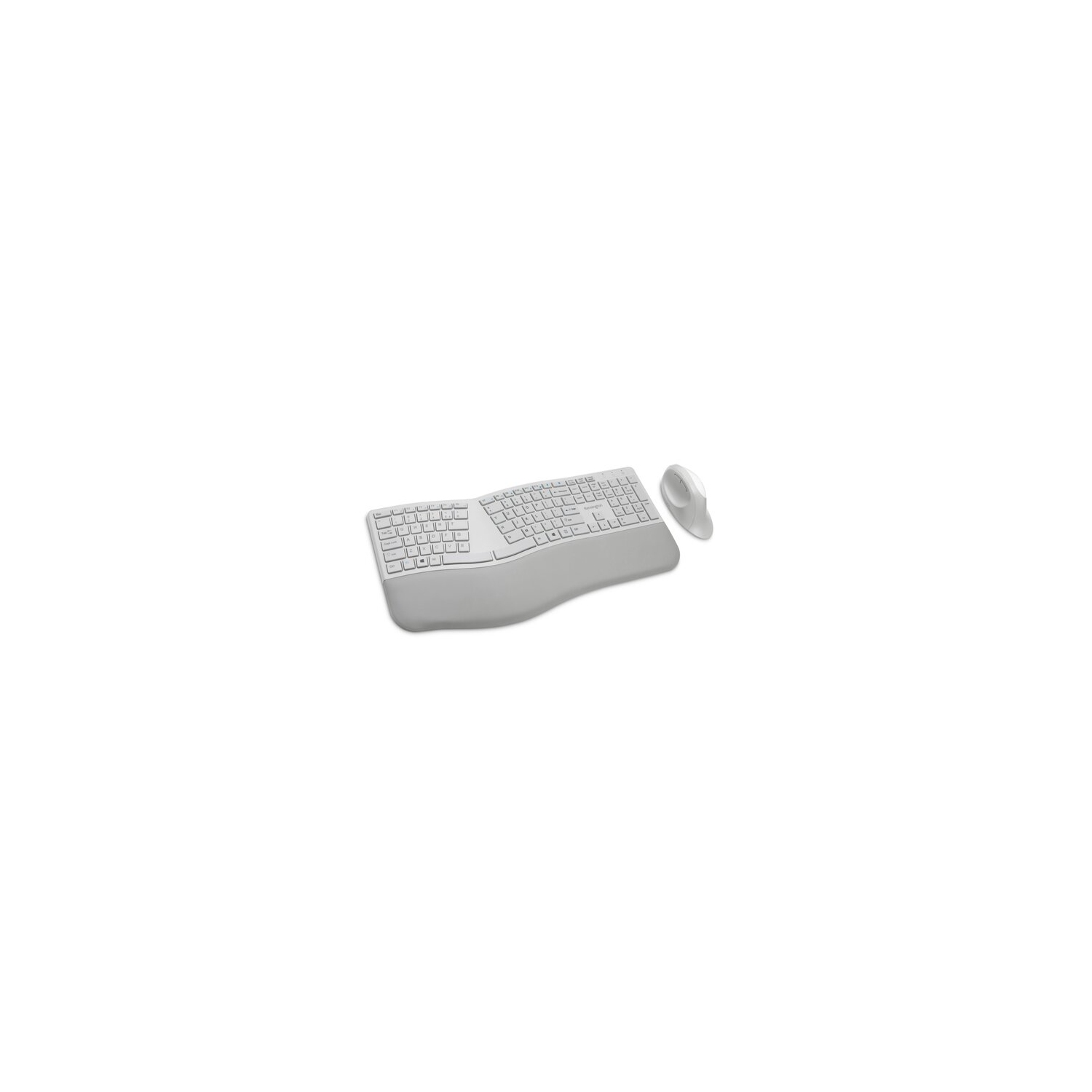Kensington Pro Fit Wireless Ergonomic Keyboard & Mouse Combo - Gray - (75407)