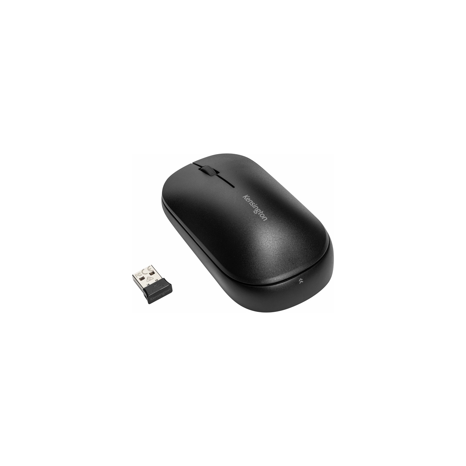 Kensington SureTrack Dual 4000 DPI Wireless Optical Mouse - Black -