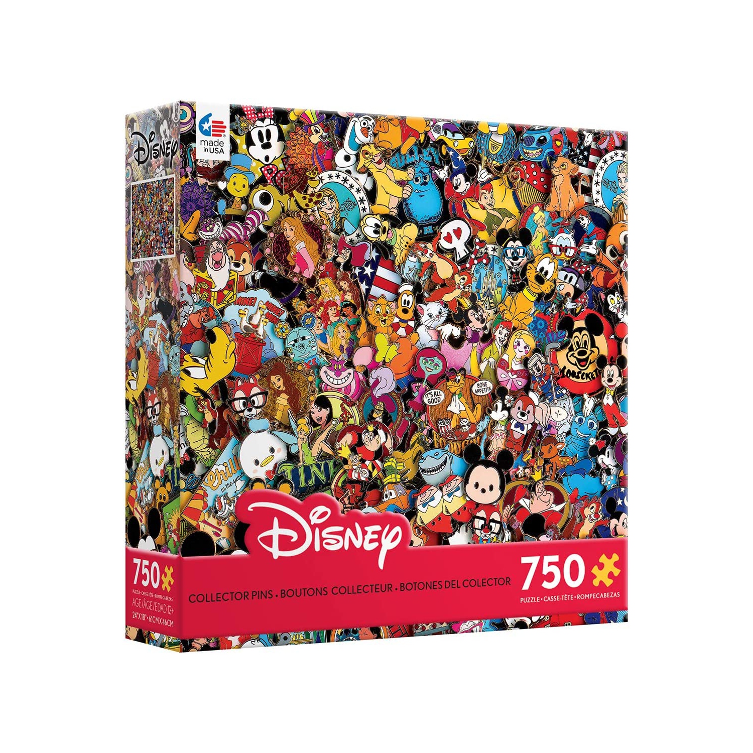 Ceaco Disney Photo Magic Pins Puzzle