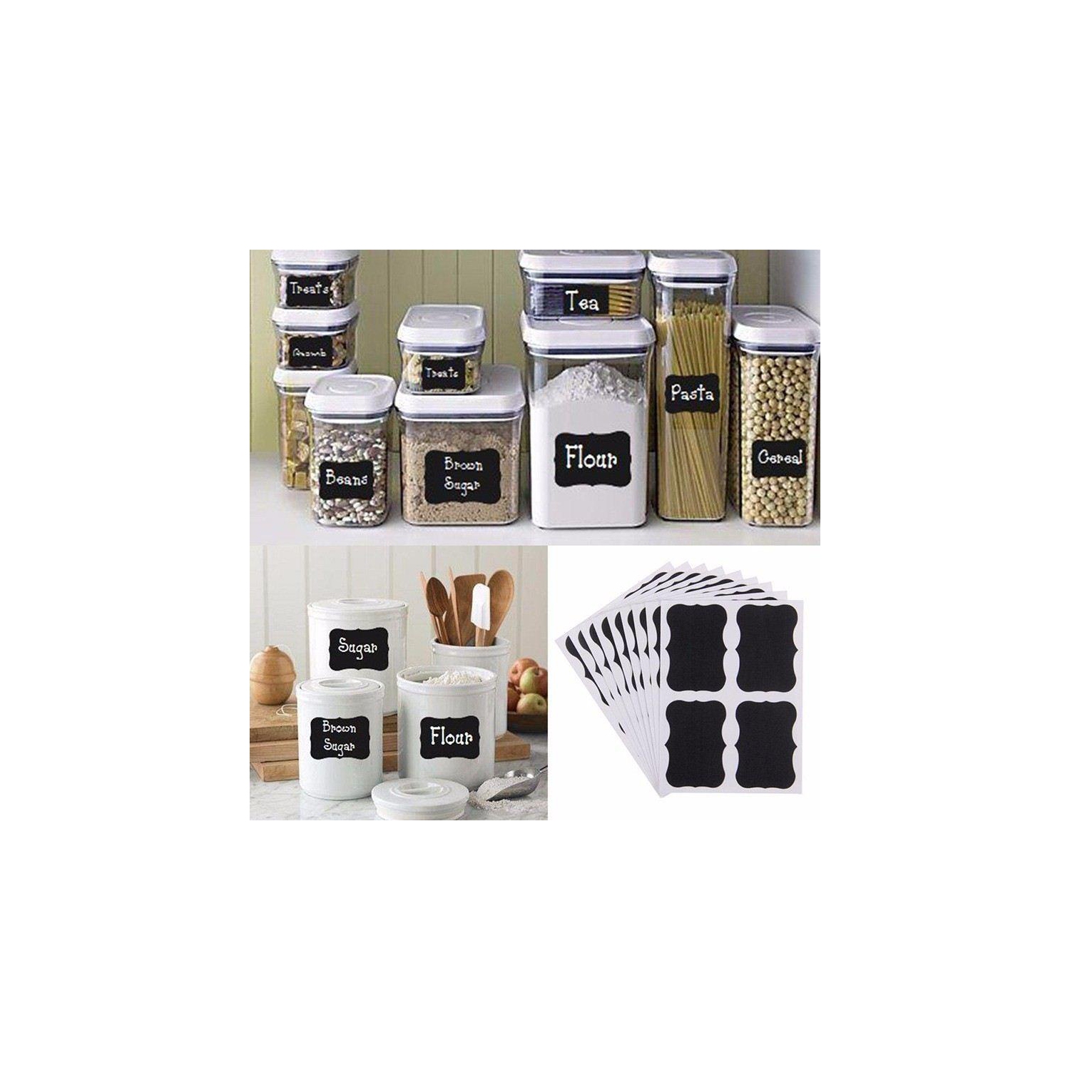 Liquid Chalk Board Window Markers, 12/Pack, With Free 40 Chalkboard Labels - Moustache®