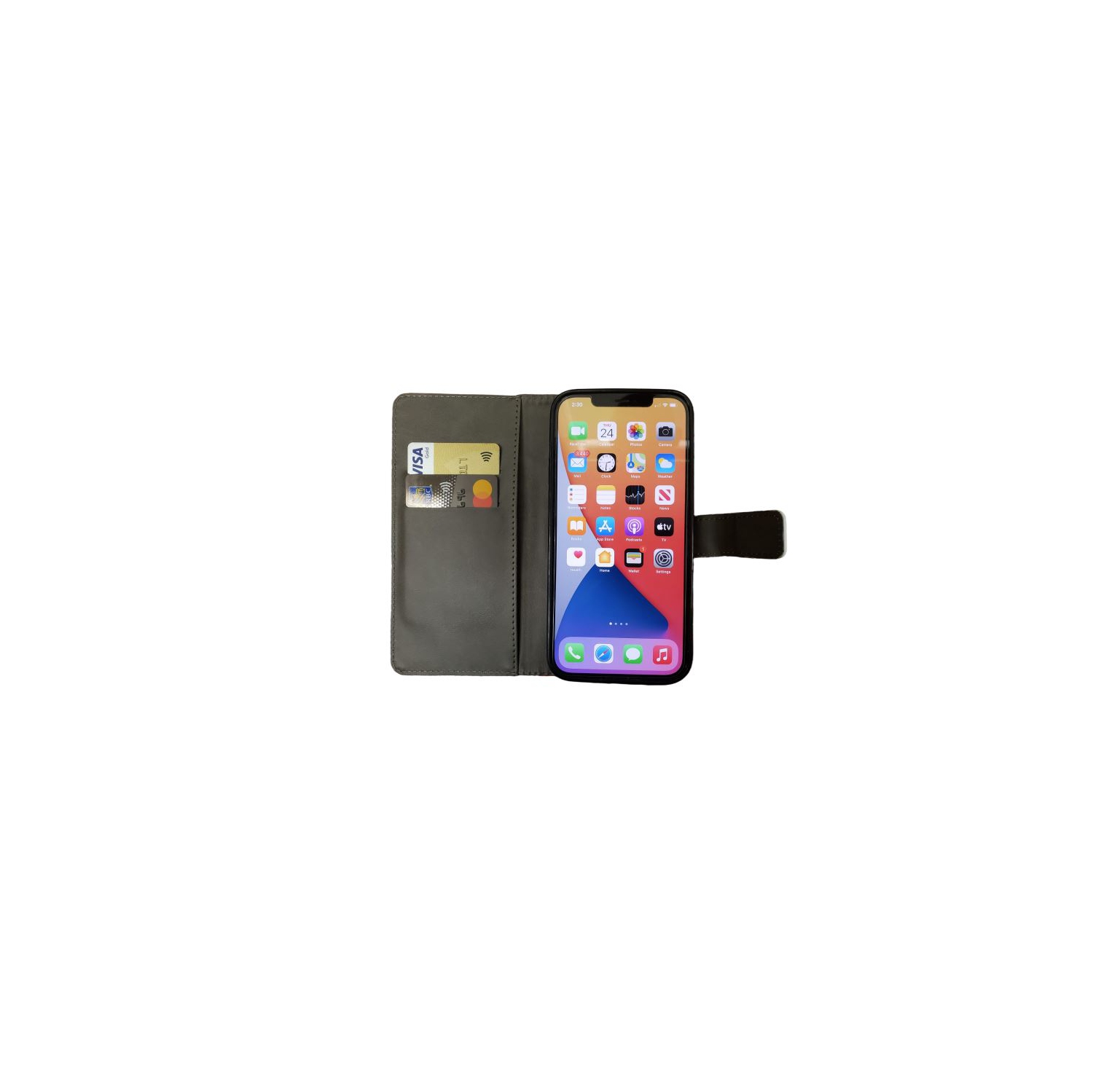 Étui portefeuille pour Samsung Galaxy Note 20 Ultra Retro dessin du drapeau du canada TPU Case et PU Cuir Case avec fente pour carte Boucle