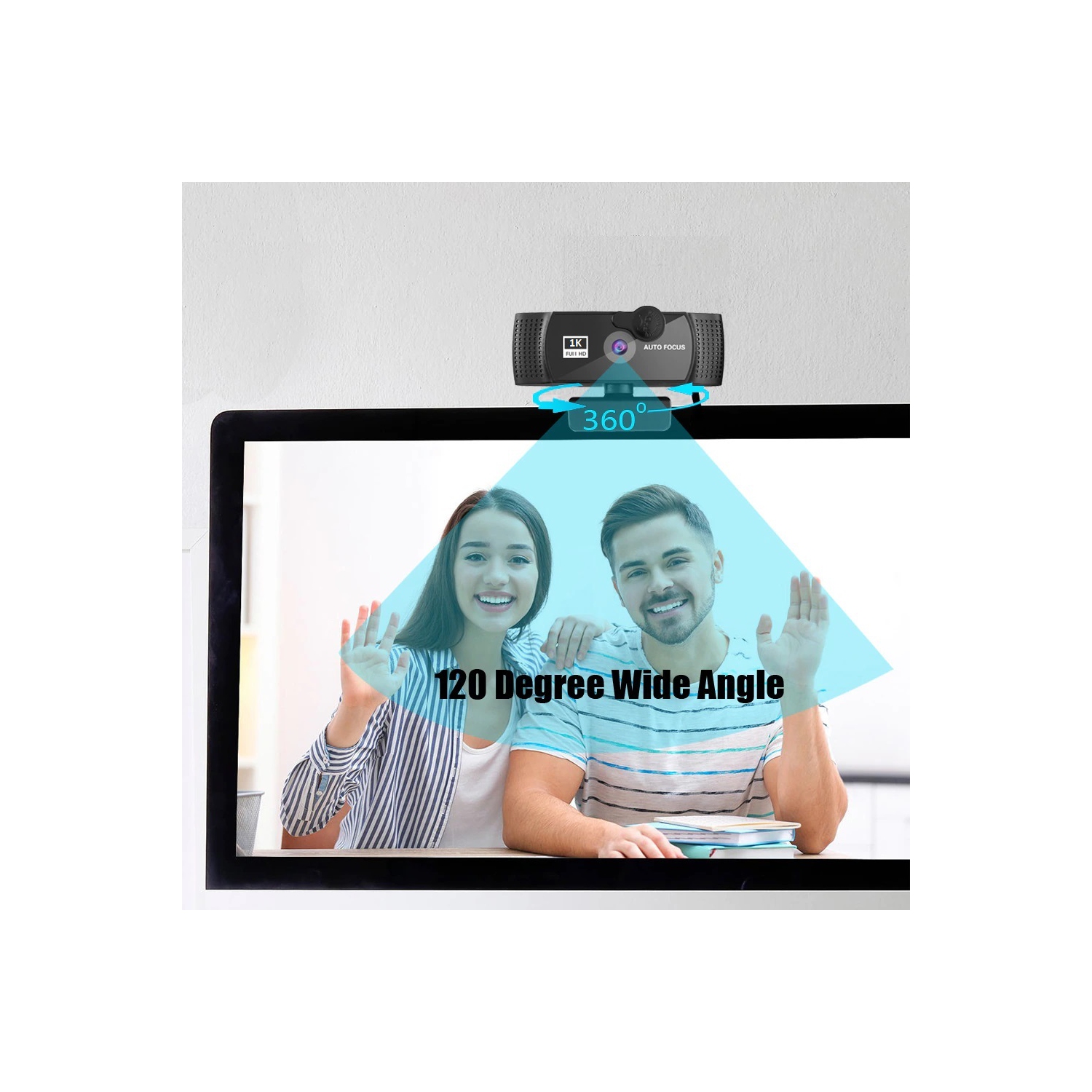 1080P 1K Full HD Webcam with Stand For PC Computer Laptop USB Web Cam With Microphone Autofocus for video Conferences