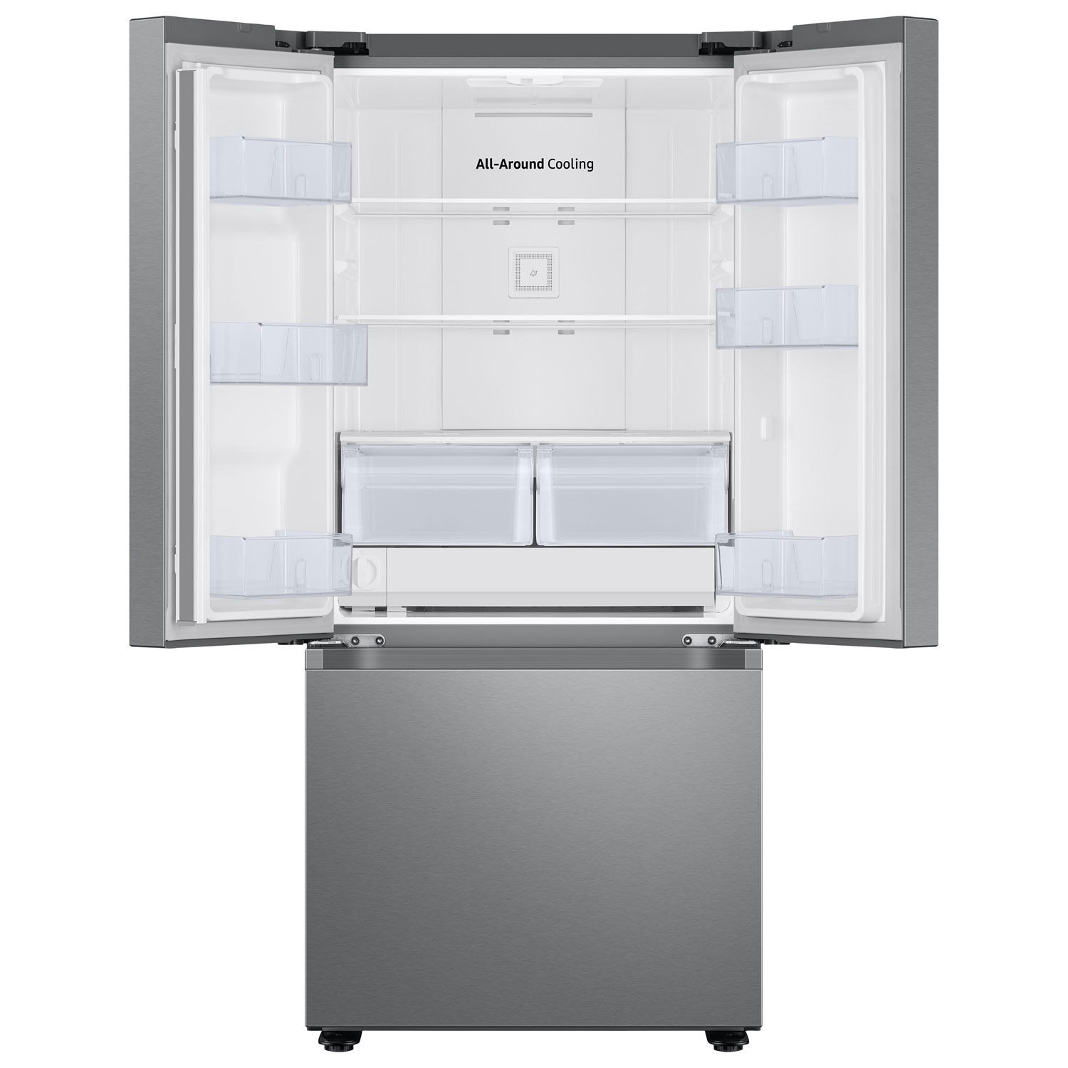 Samsung 30" 22 Cu. Ft. French Door Refrigerator w/ Water Dispenser - Stainless Steel