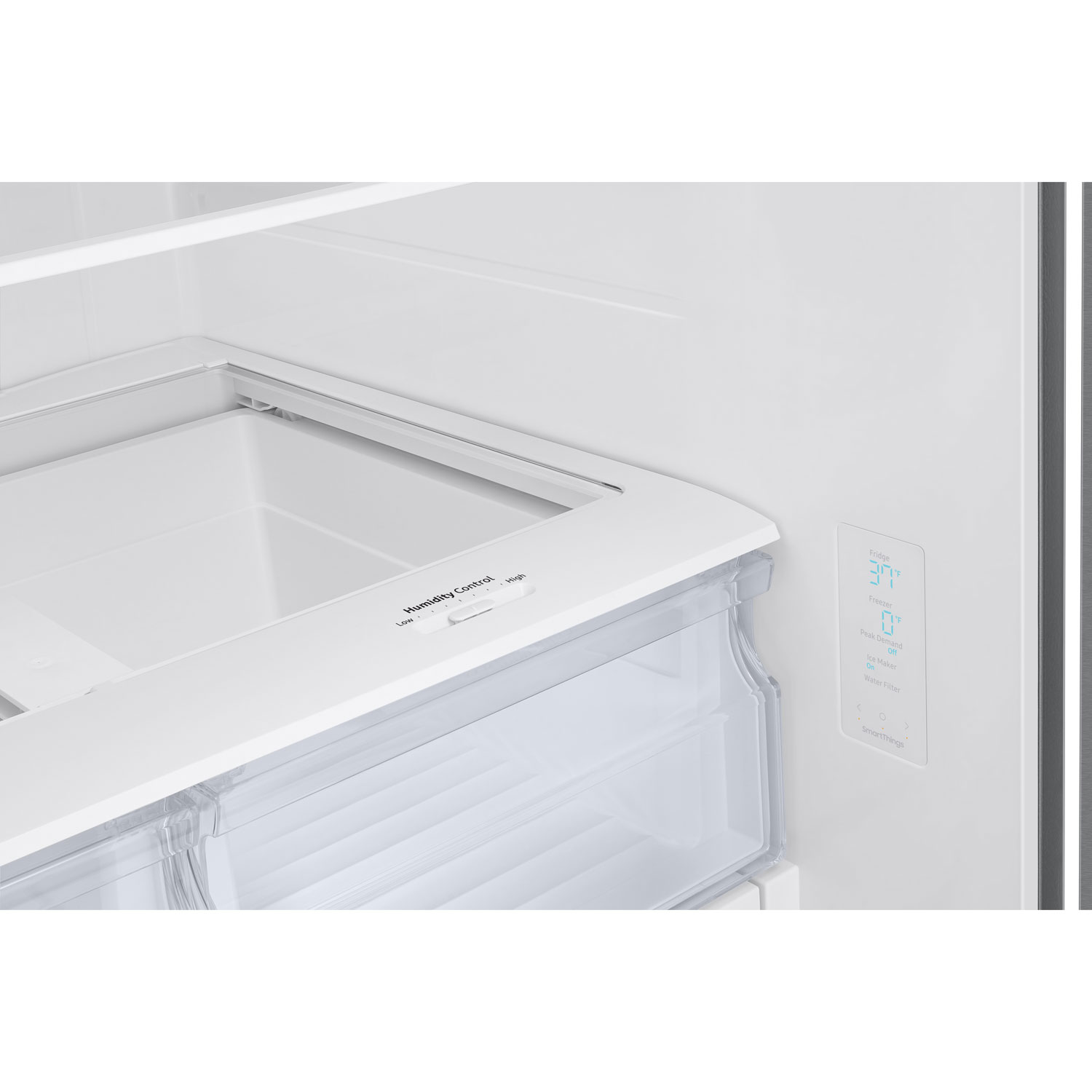 Samsung 30" 22 Cu. Ft. French Door Refrigerator w/ Water Dispenser - Stainless Steel