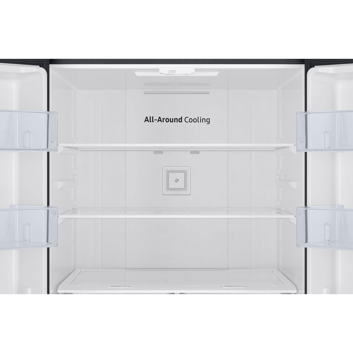 Réfrigérateur à deux portes 22,1 pi³ 30 po de Samsung - Acier inoxydable noir